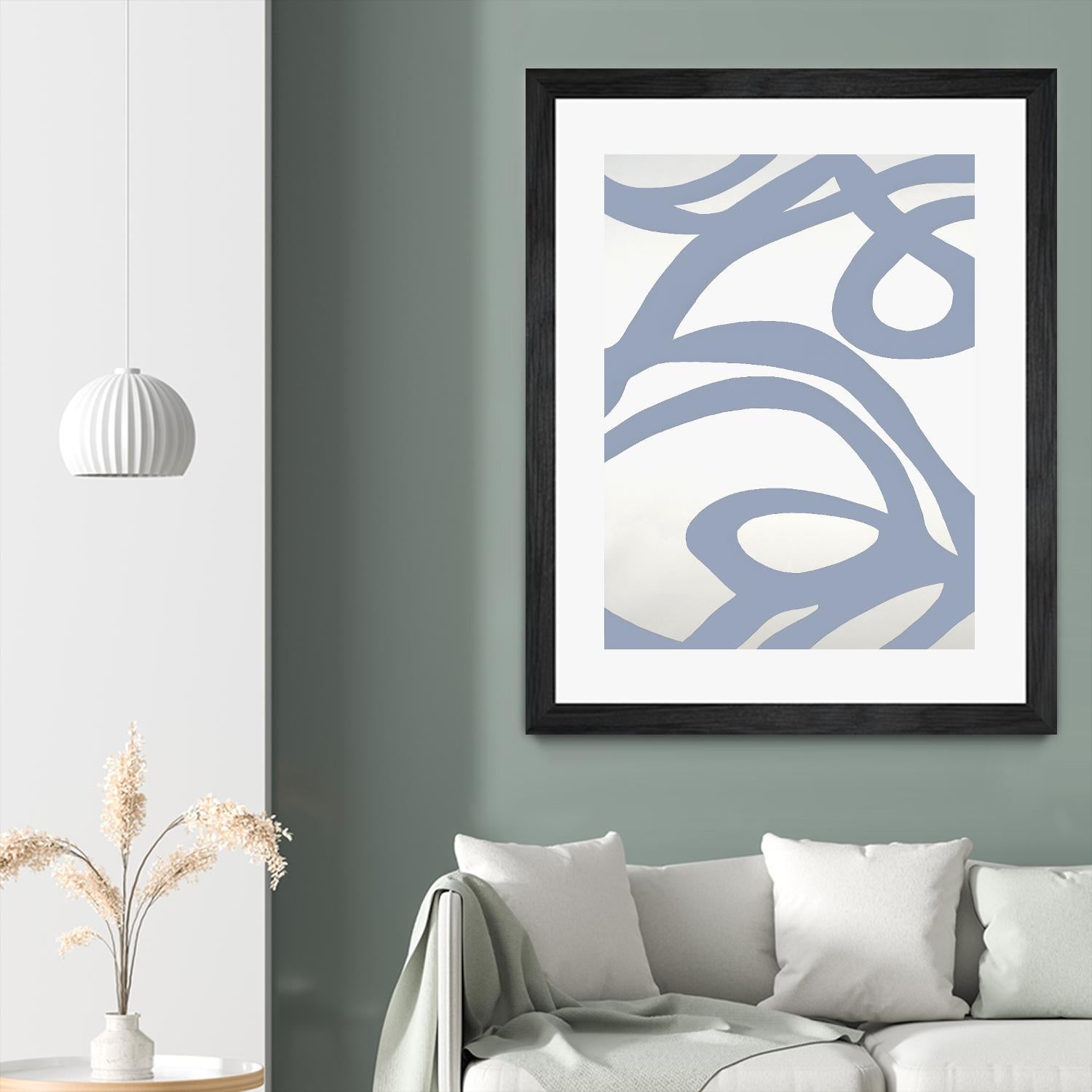 Limitless II by Randy Hibberd on GIANT ART - white abstract