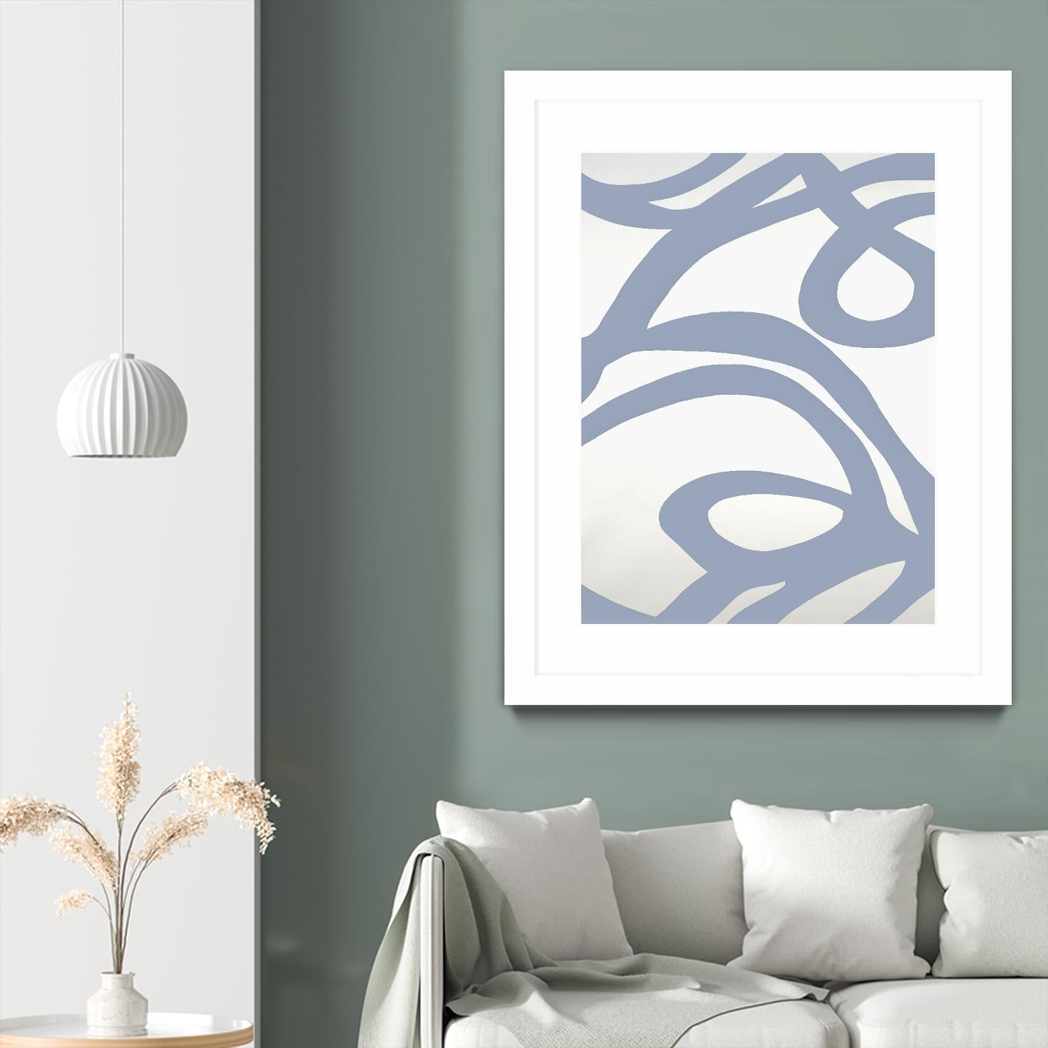 Limitless II by Randy Hibberd on GIANT ART - white abstract