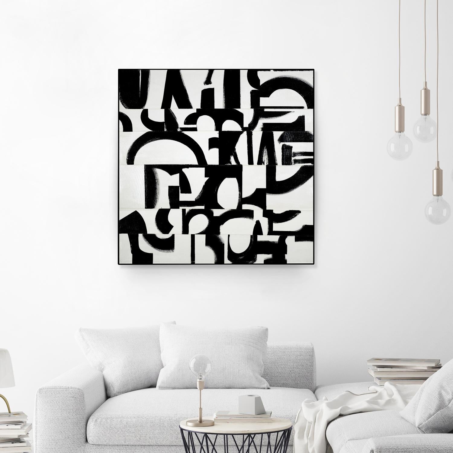 Prosperous Element by Randy Hibberd on GIANT ART - white abstract