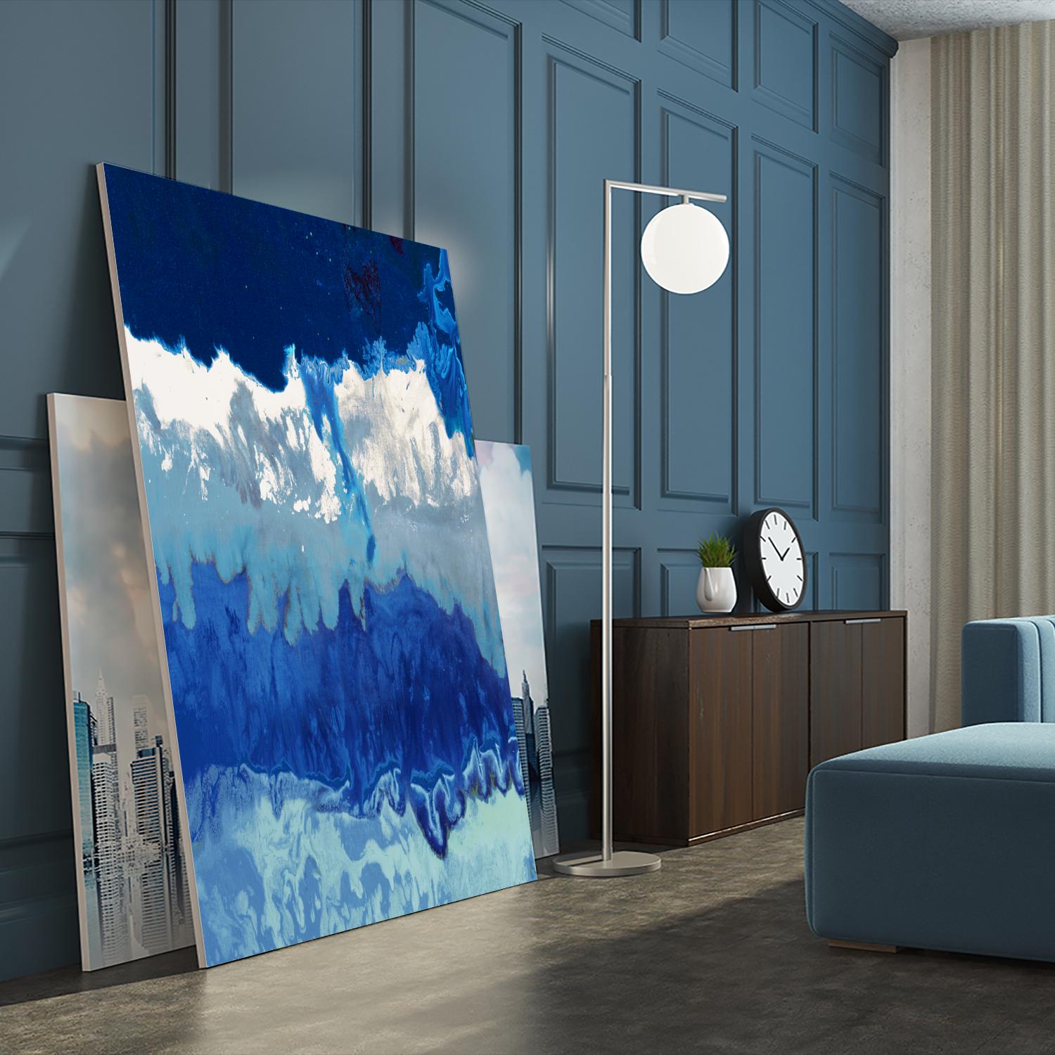 Life's Energy V2 by Randy Hibberd on GIANT ART - white abstract