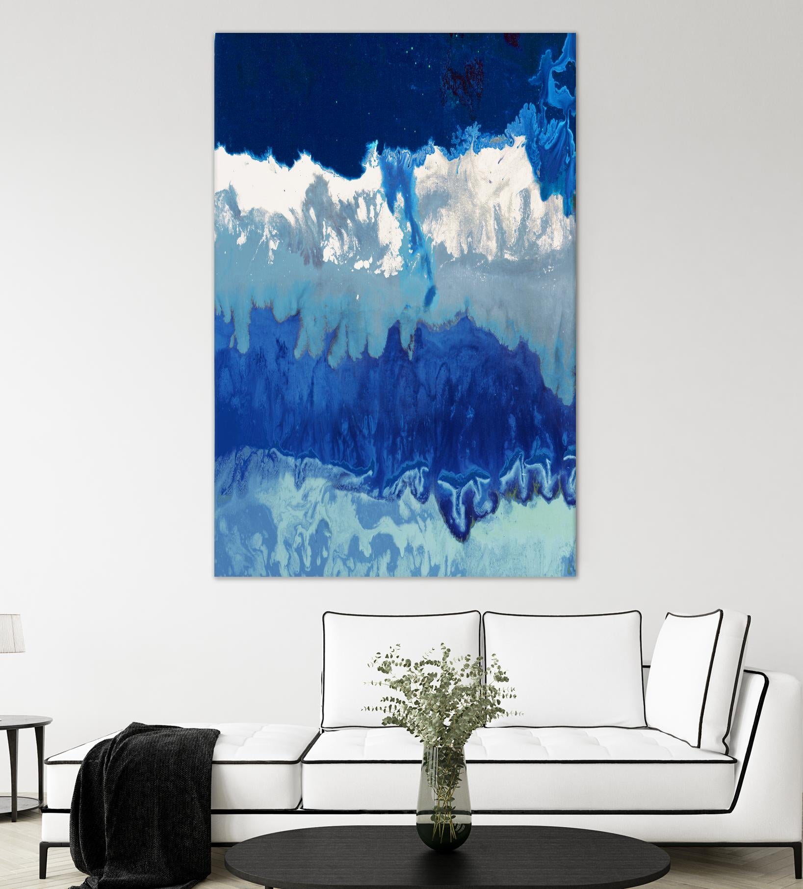 Life's Energy V2 by Randy Hibberd on GIANT ART - white abstract