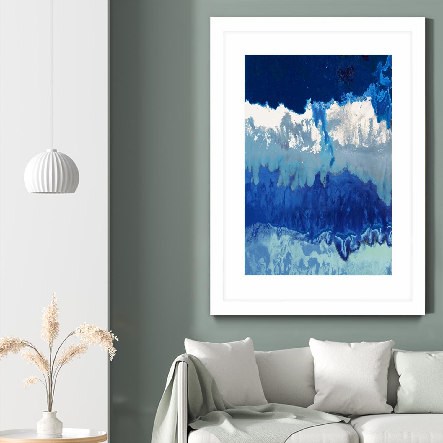 Life's Energy V2 by Randy Hibberd on GIANT ART - white abstract