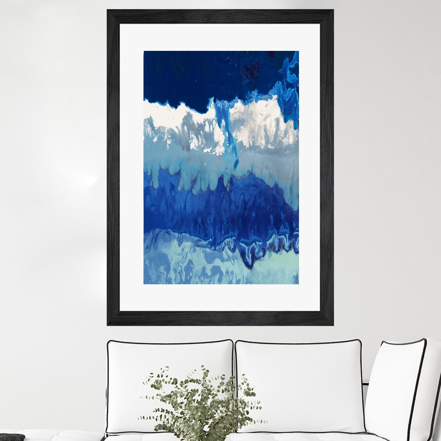 Life's Energy V2 by Randy Hibberd on GIANT ART - white abstract