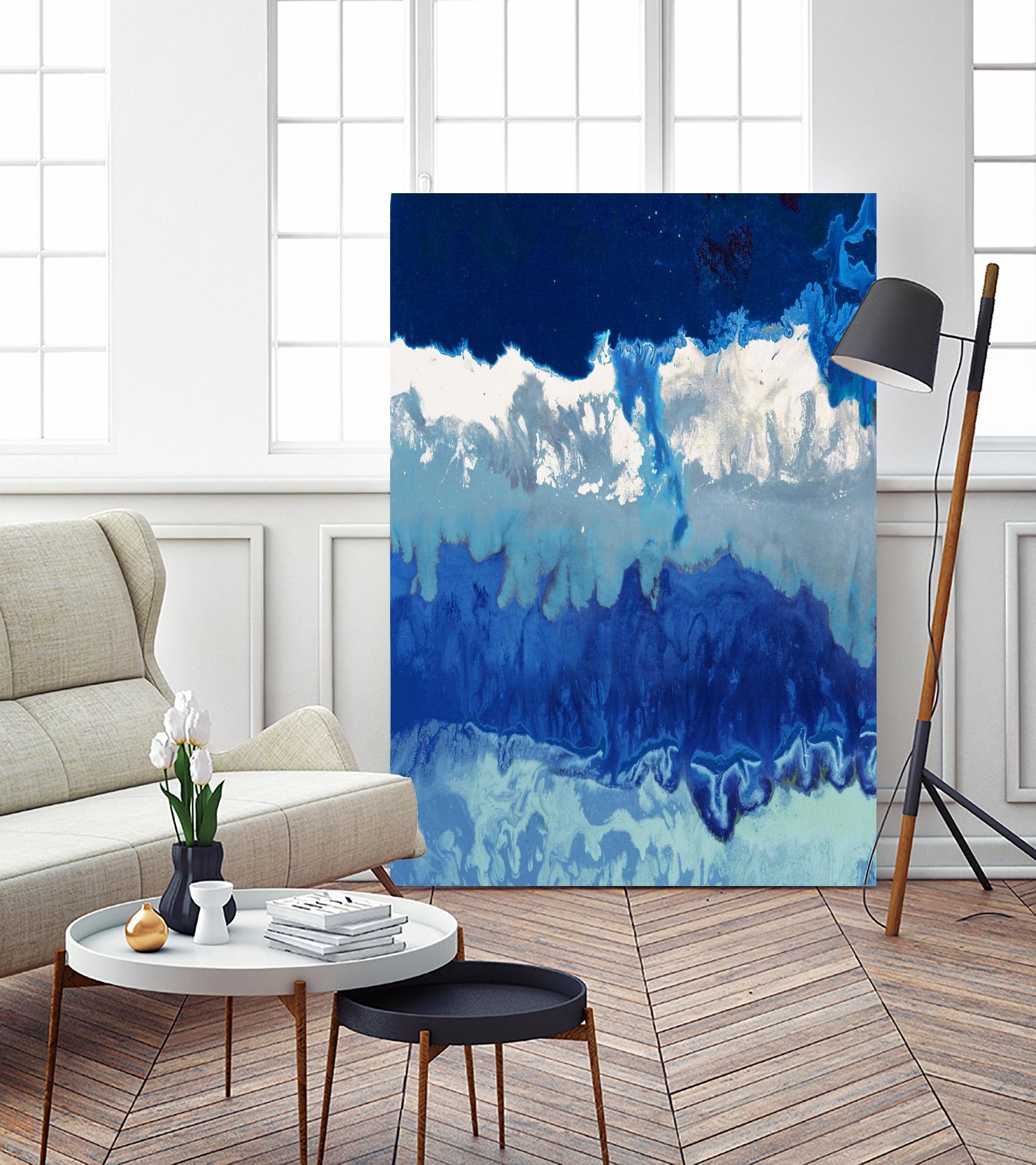 Life's Energy V2 by Randy Hibberd on GIANT ART - white abstract