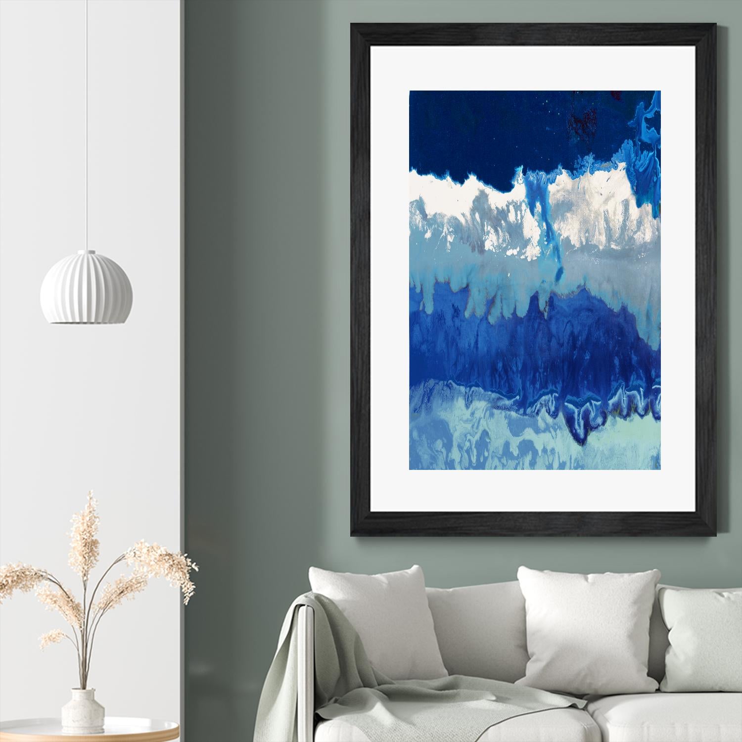 Life's Energy V2 by Randy Hibberd on GIANT ART - white abstract