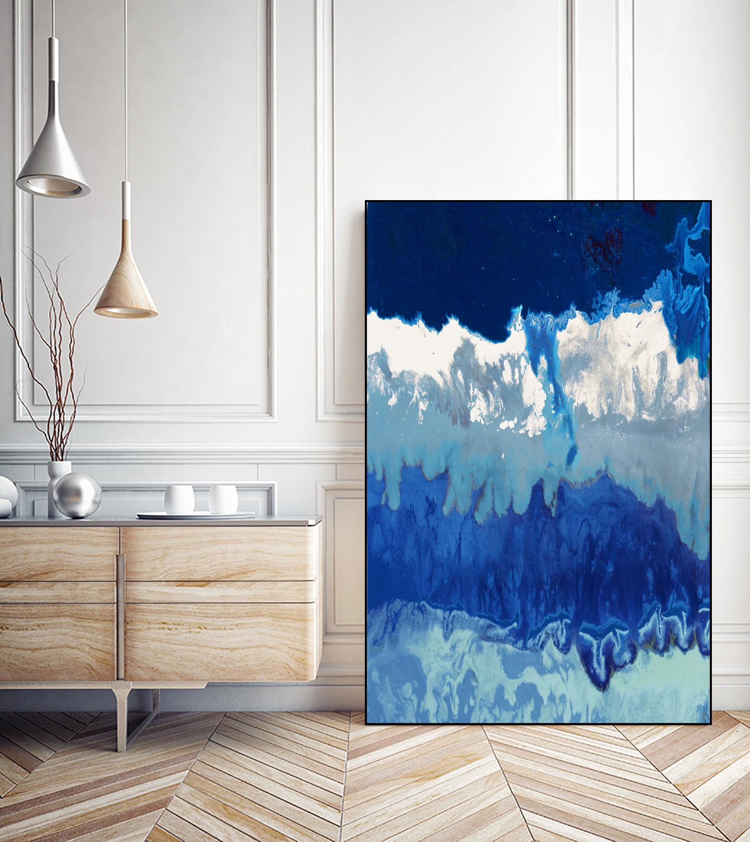 Life's Energy V2 by Randy Hibberd on GIANT ART - white abstract