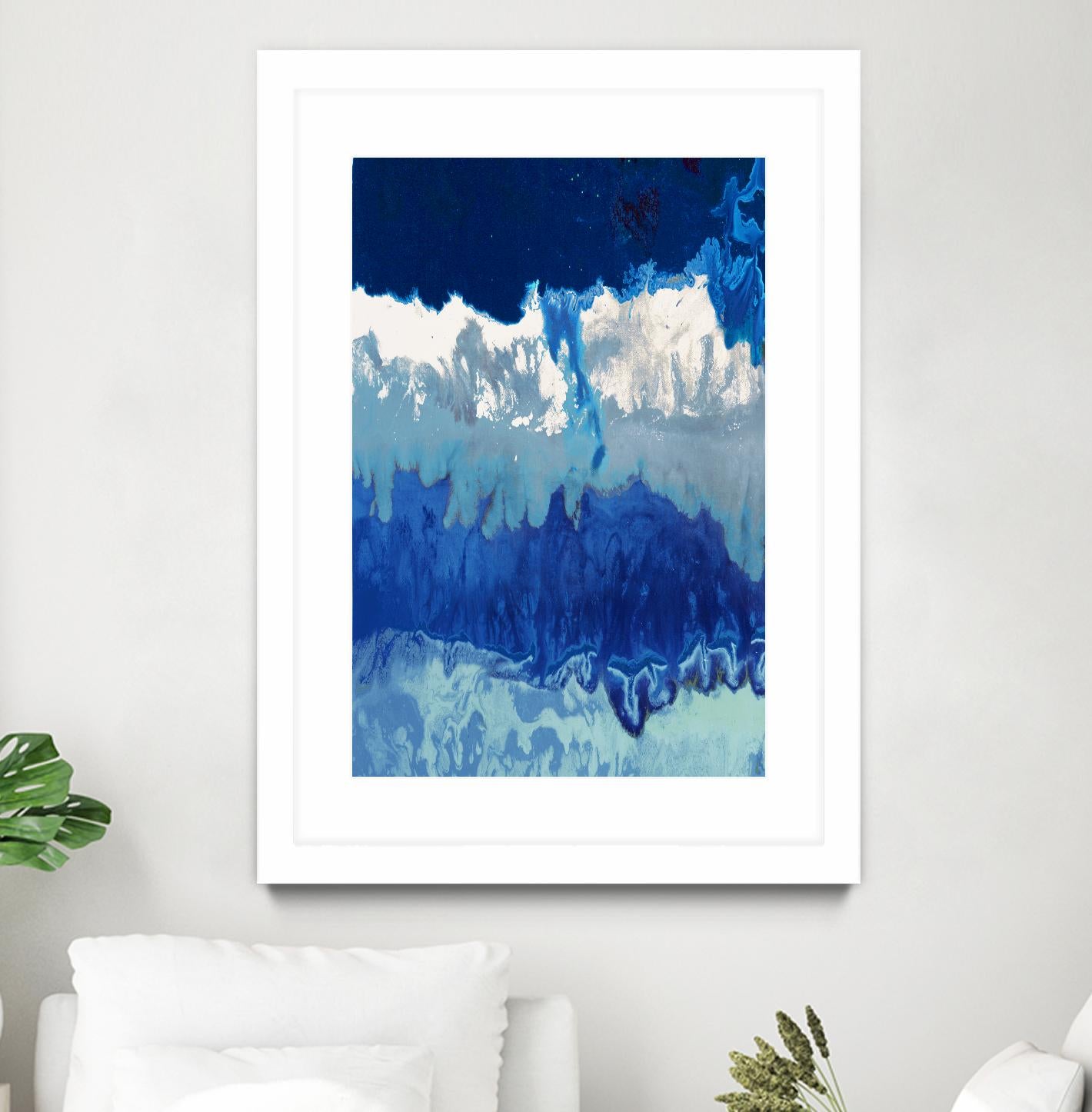 Life's Energy V2 by Randy Hibberd on GIANT ART - white abstract