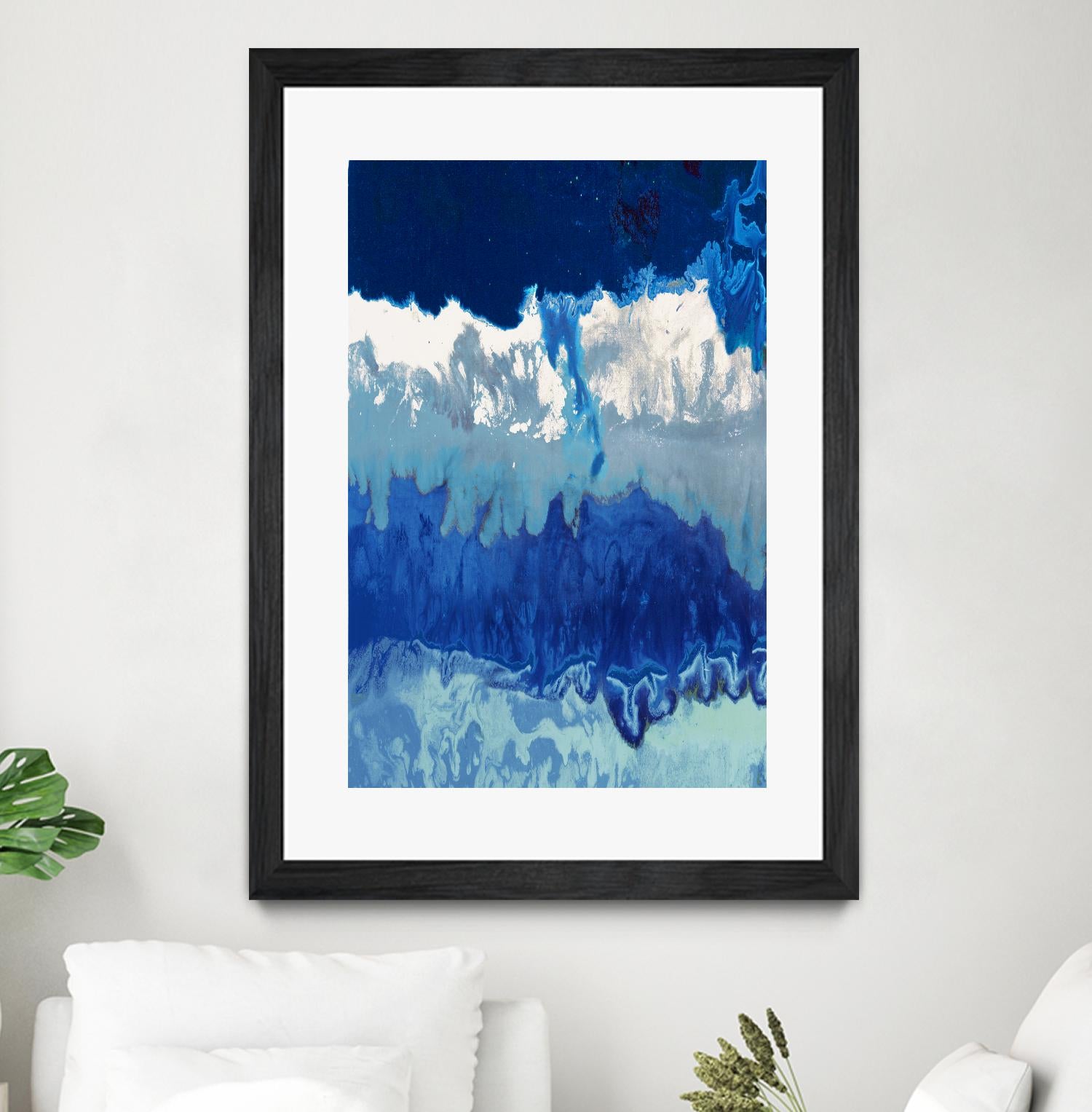 Life's Energy V2 by Randy Hibberd on GIANT ART - white abstract