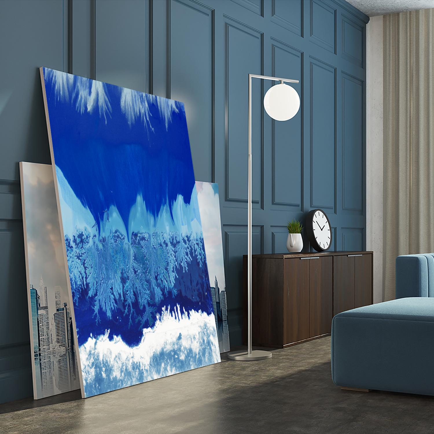 Life's Energy V2 by Randy Hibberd on GIANT ART - white abstract