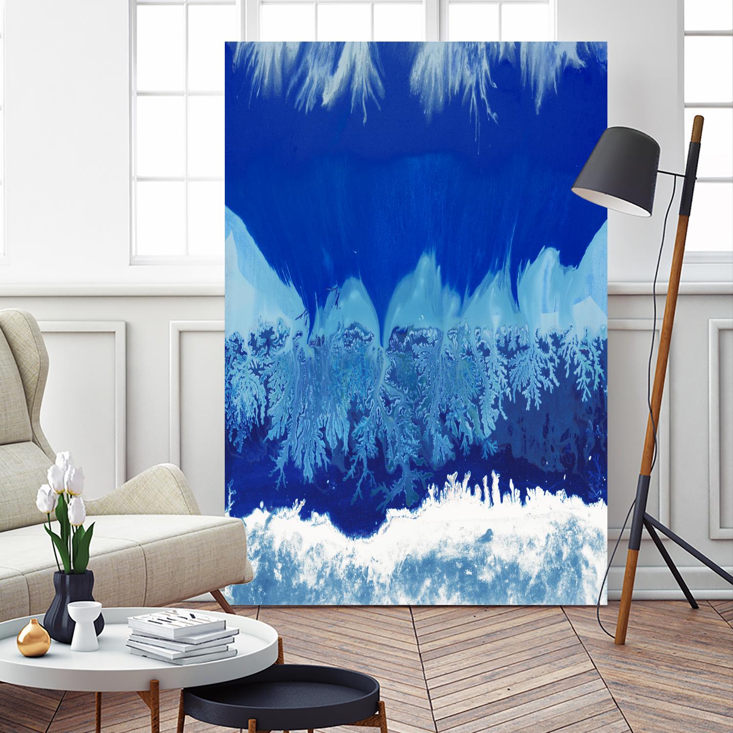 Life's Energy V2 by Randy Hibberd on GIANT ART - white abstract