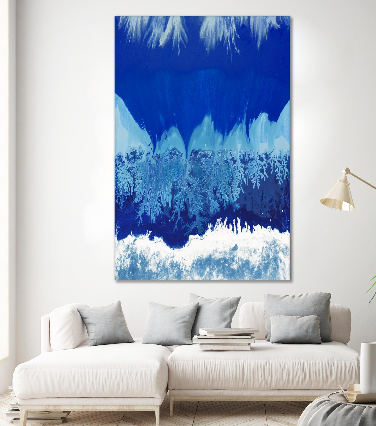 Life's Energy V2 by Randy Hibberd on GIANT ART - white abstract