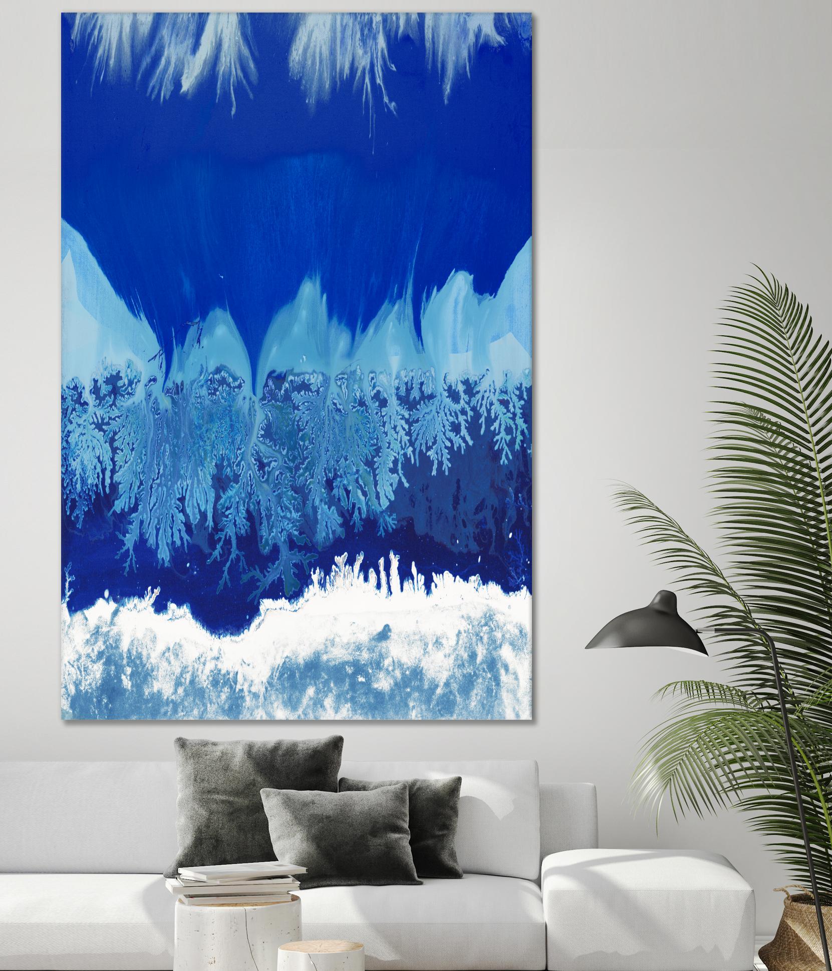 Life's Energy V2 by Randy Hibberd on GIANT ART - white abstract