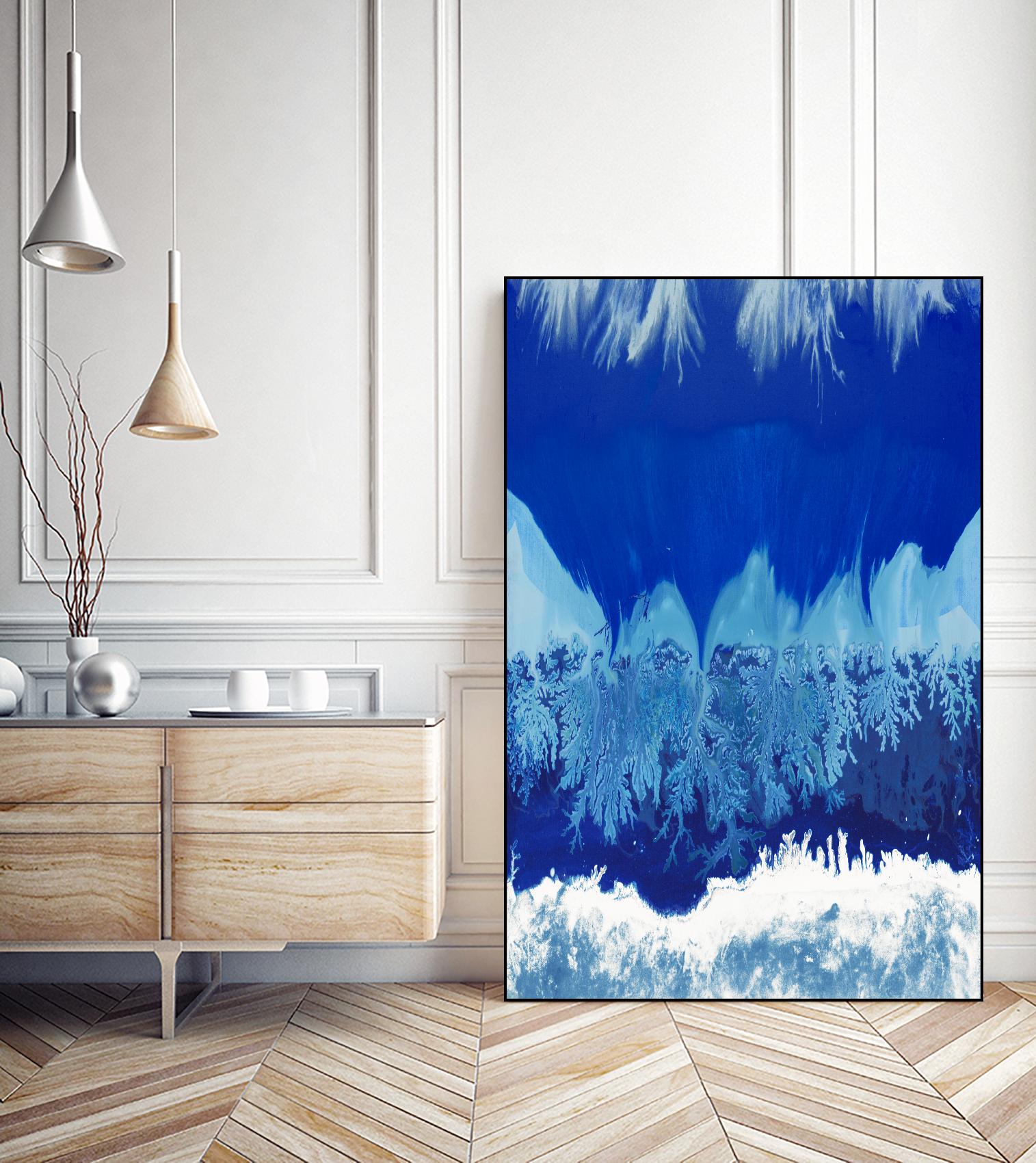 Life's Energy V2 by Randy Hibberd on GIANT ART - white abstract