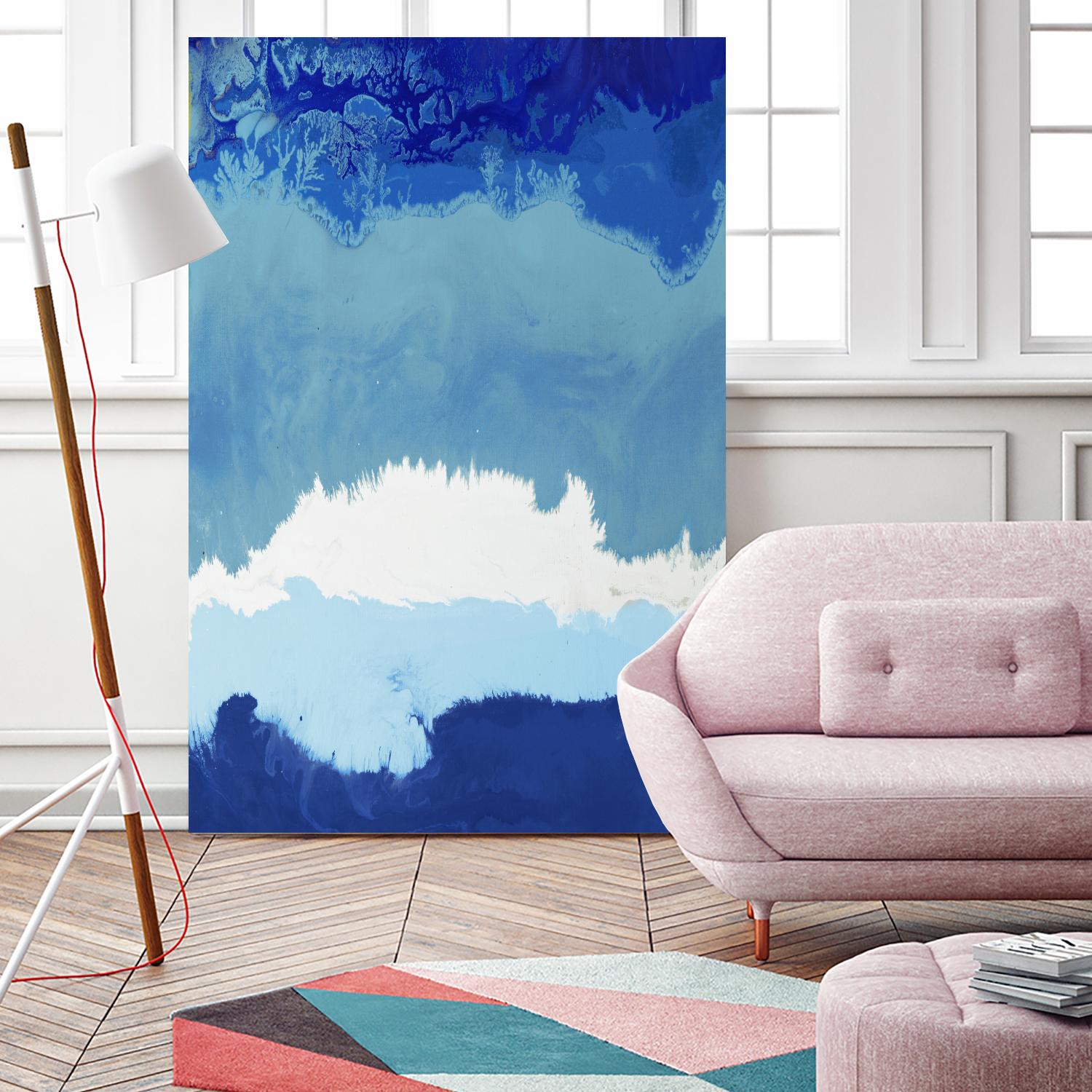 Life's Energy V2 by Randy Hibberd on GIANT ART - white abstract