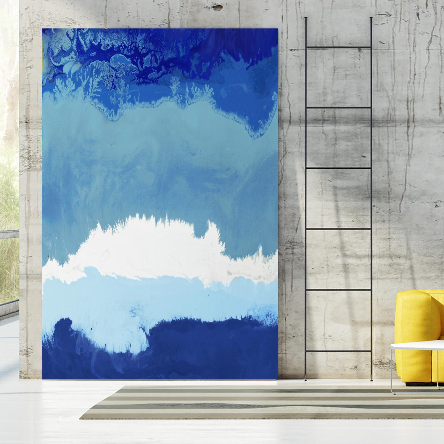 Life's Energy V2 by Randy Hibberd on GIANT ART - white abstract