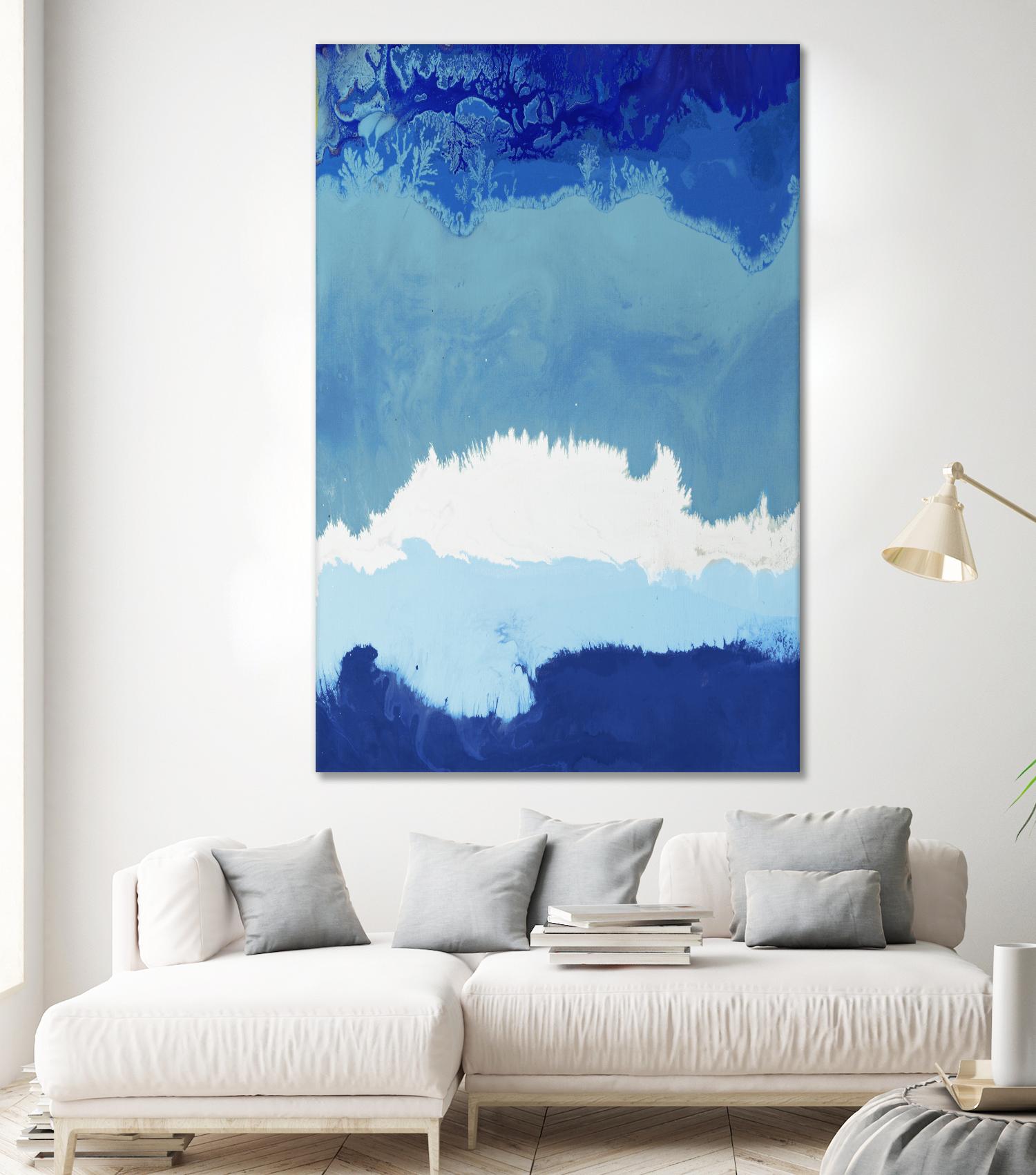 Life's Energy V2 by Randy Hibberd on GIANT ART - white abstract