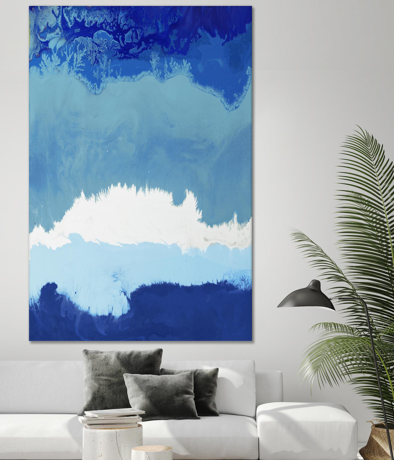 Life's Energy V2 by Randy Hibberd on GIANT ART - white abstract