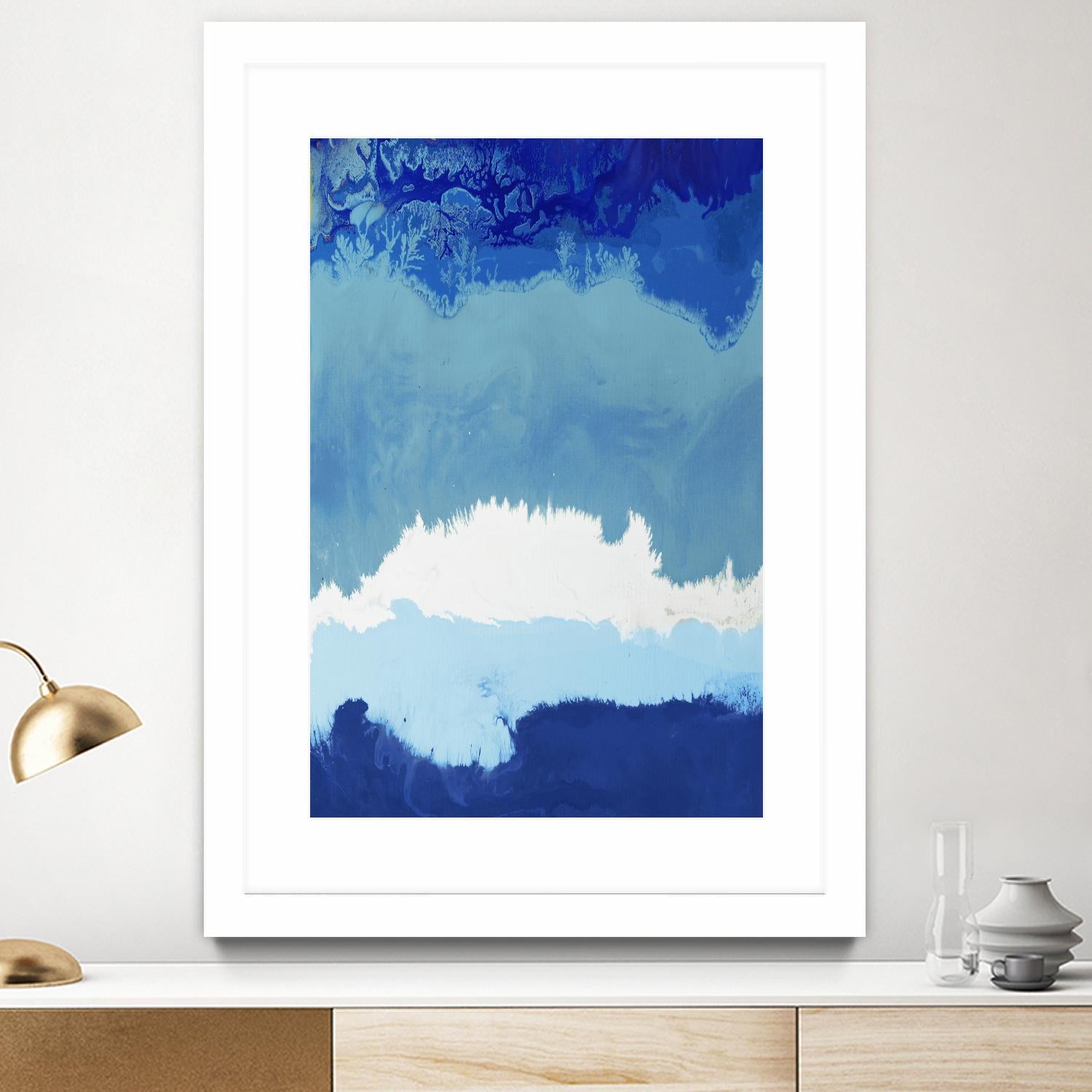 Life's Energy V2 by Randy Hibberd on GIANT ART - white abstract