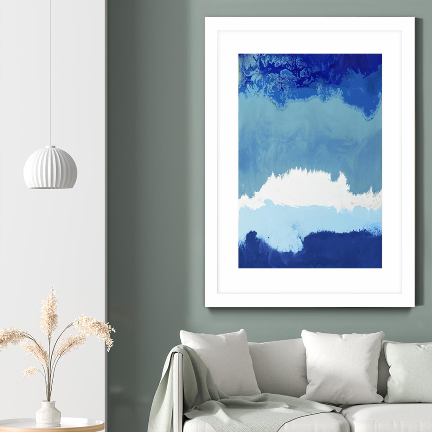 Life's Energy V2 by Randy Hibberd on GIANT ART - white abstract