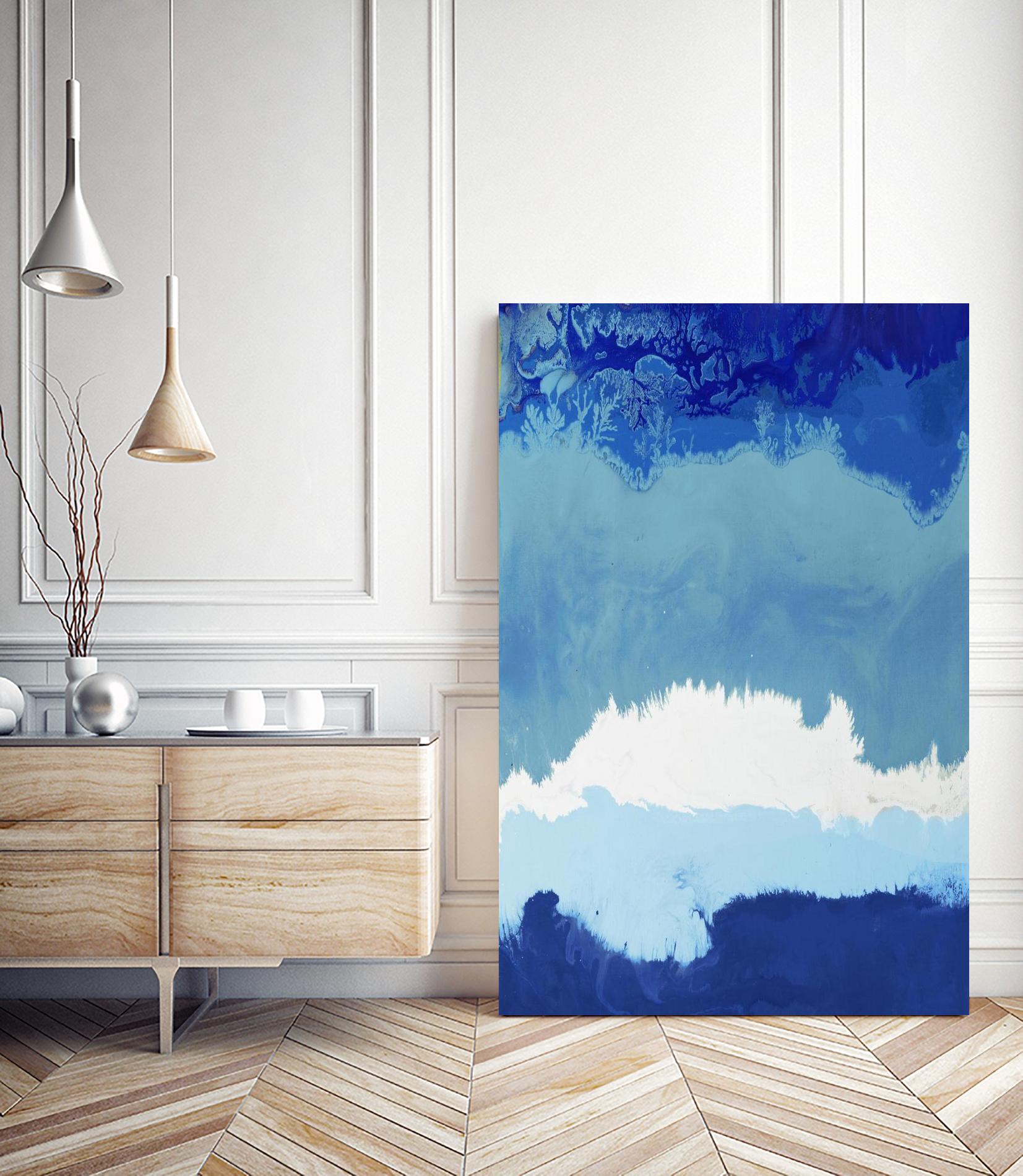 Life's Energy V2 by Randy Hibberd on GIANT ART - white abstract