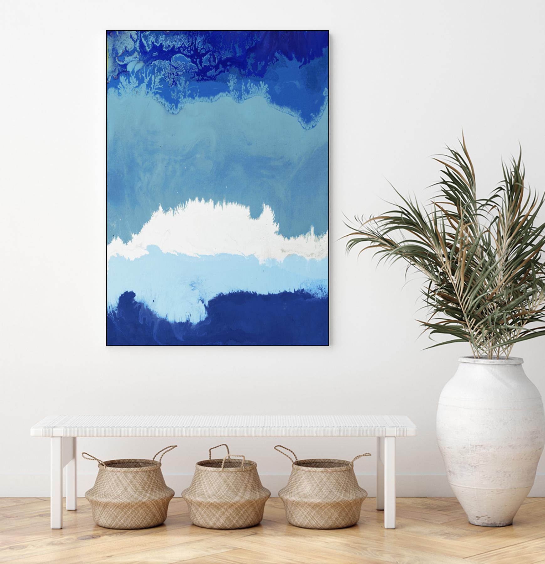 Life's Energy V2 by Randy Hibberd on GIANT ART - white abstract