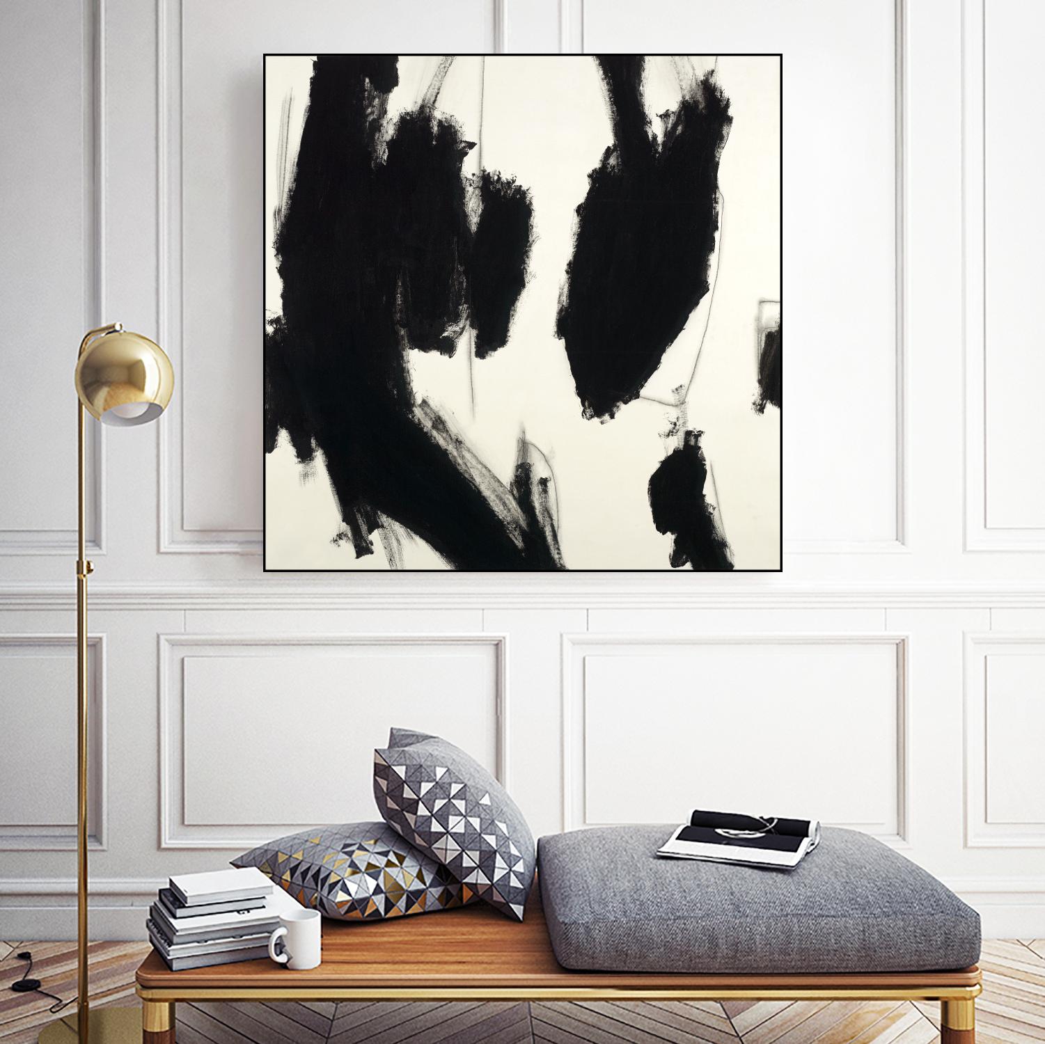 Divine Suggestion by Randy Hibberd on GIANT ART - white abstract