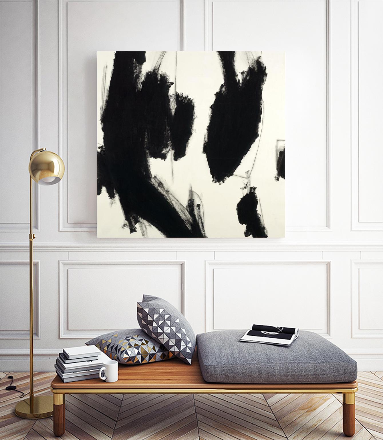 Divine Suggestion by Randy Hibberd on GIANT ART - white abstract