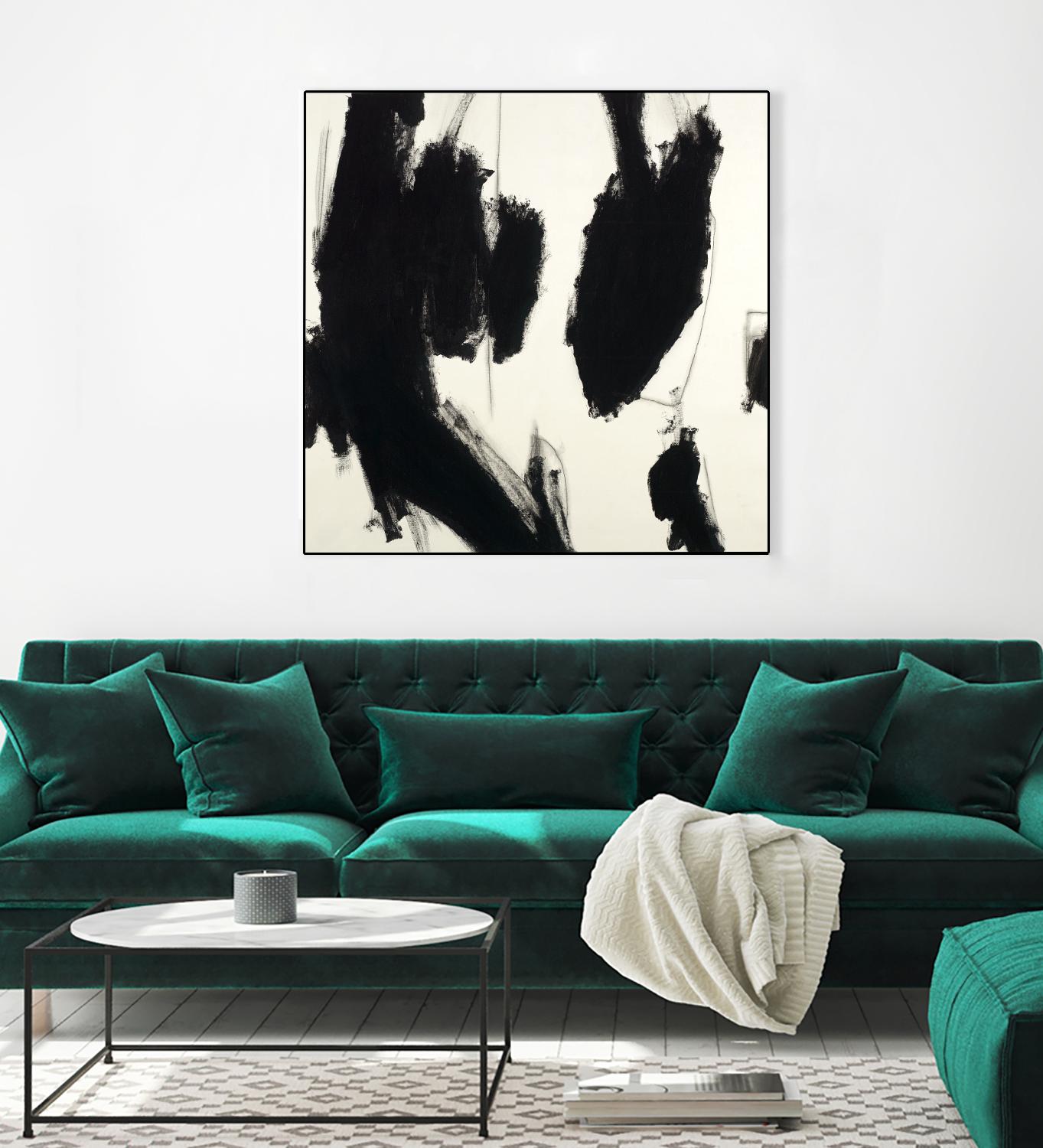 Divine Suggestion by Randy Hibberd on GIANT ART - white abstract