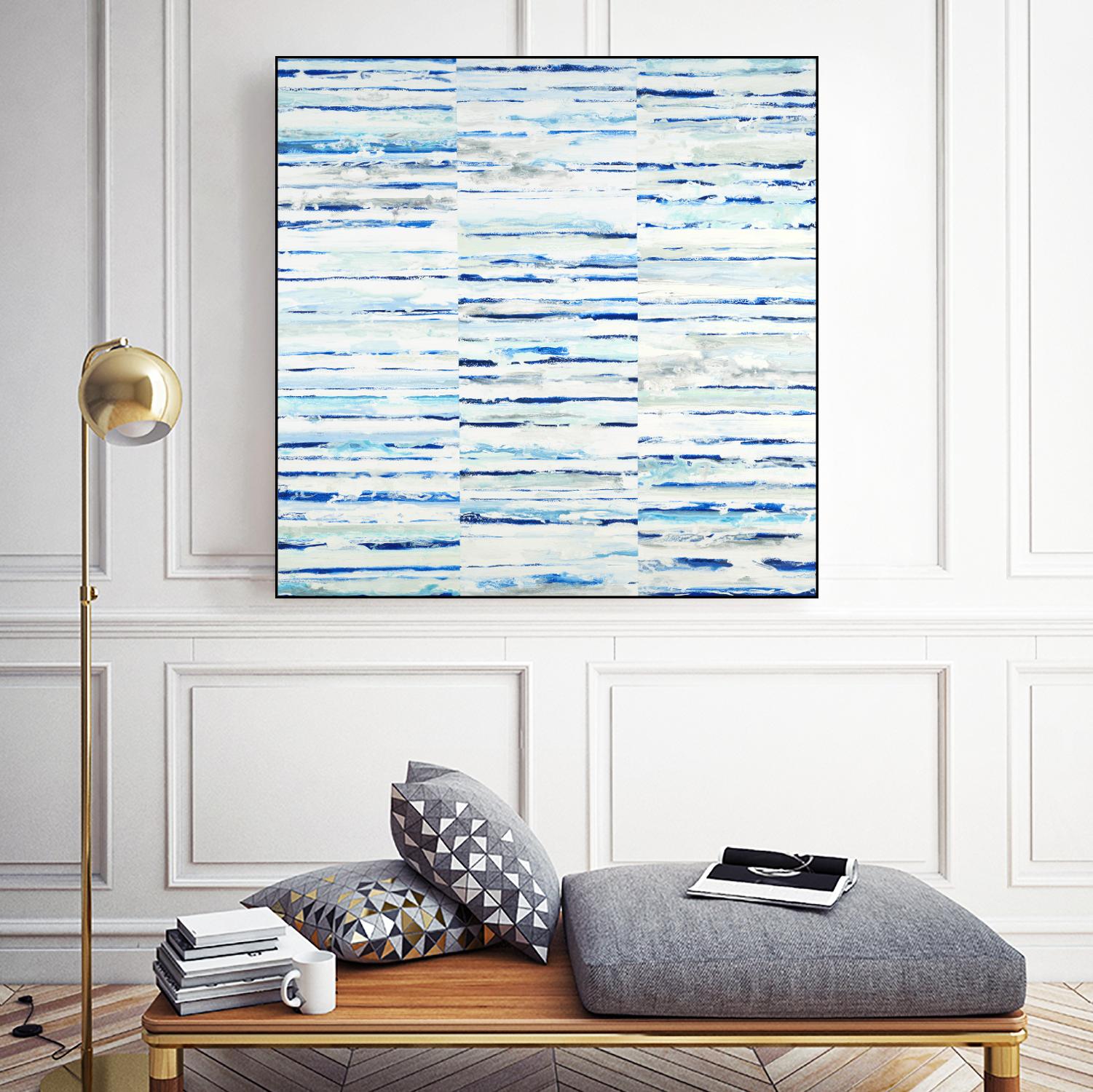 Morning Surf by Randy Hibberd on GIANT ART - white abstract
