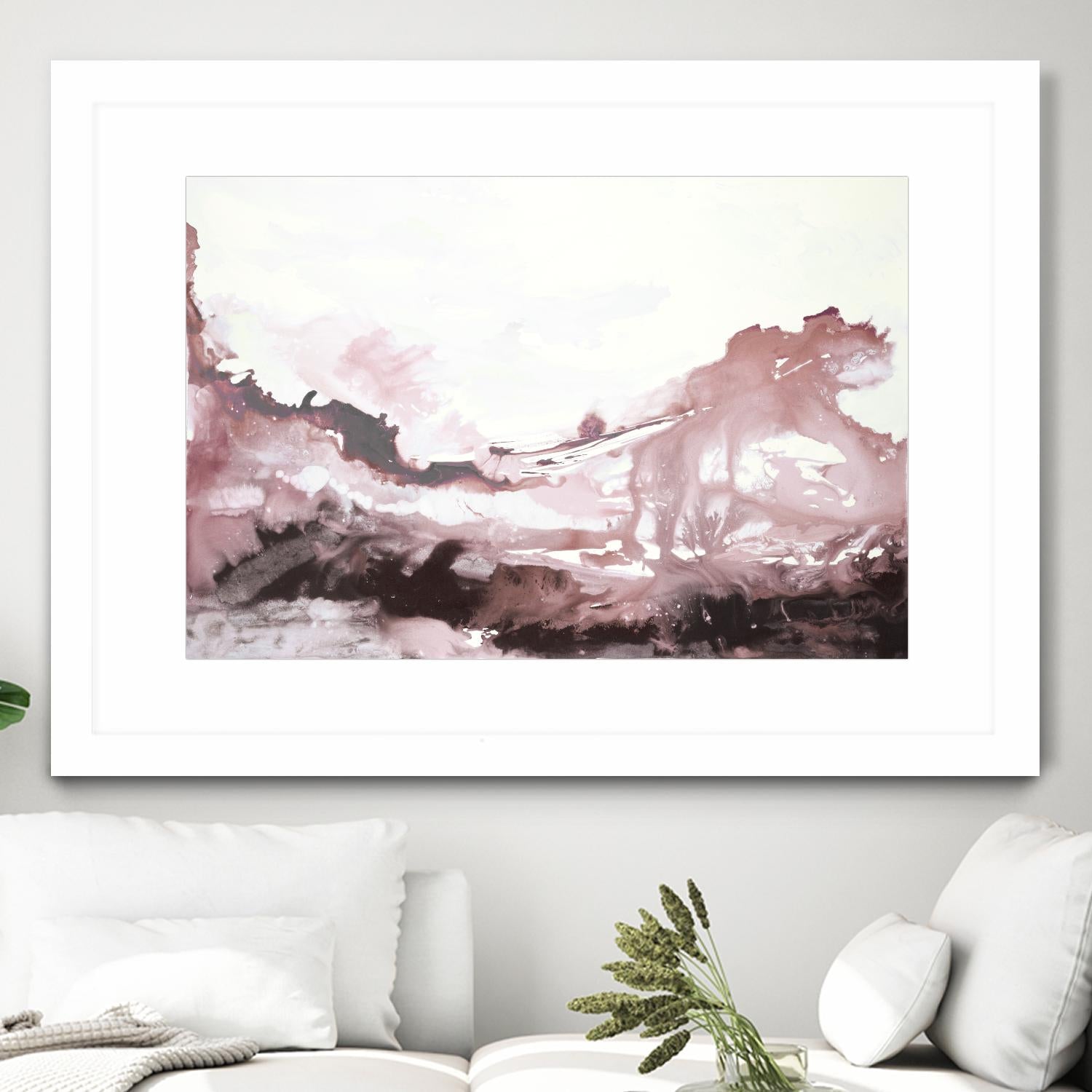 Scenery by Randy Hibberd on GIANT ART - white abstract