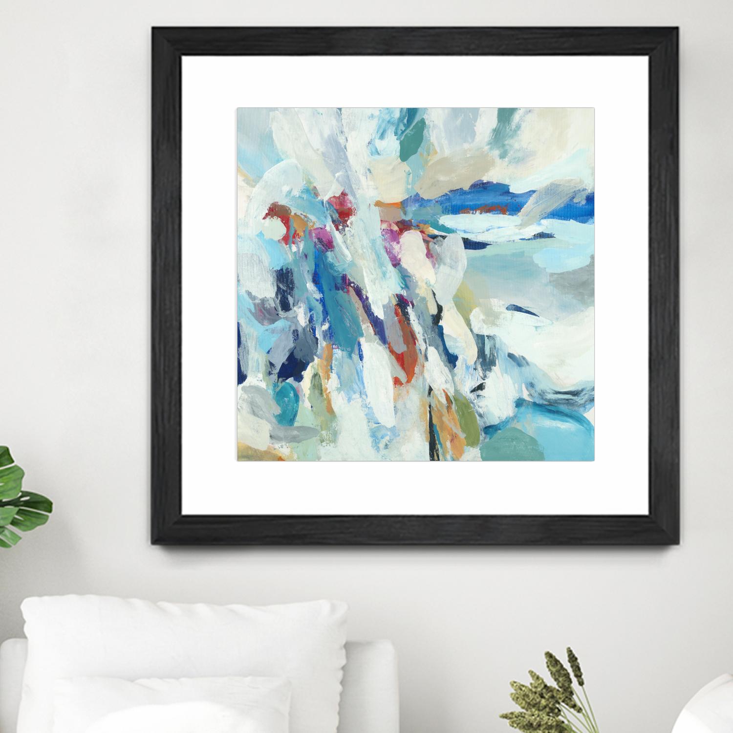 Joyous Expansion by Randy Hibberd on GIANT ART - blues abstract