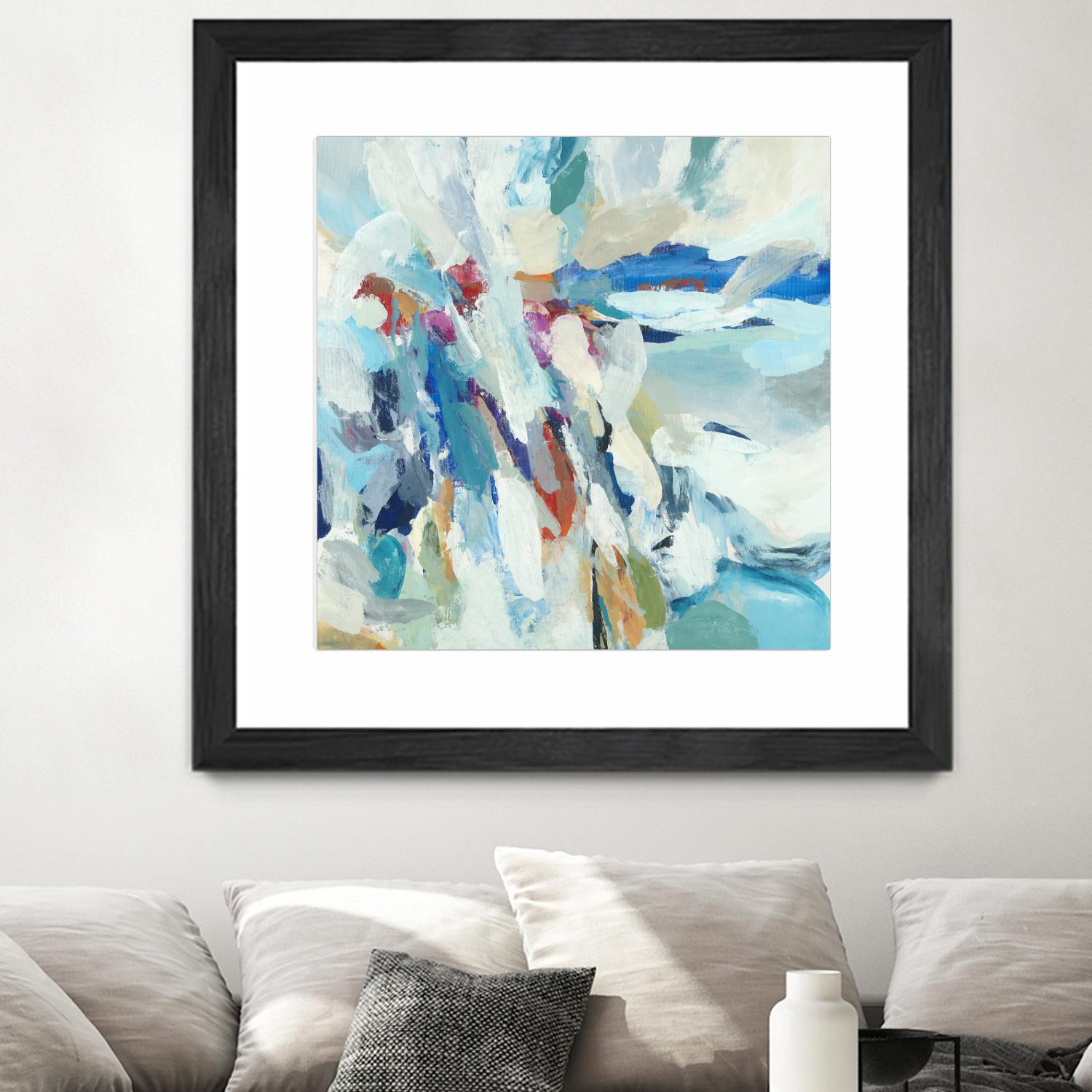 Joyous Expansion by Randy Hibberd on GIANT ART - blues abstract