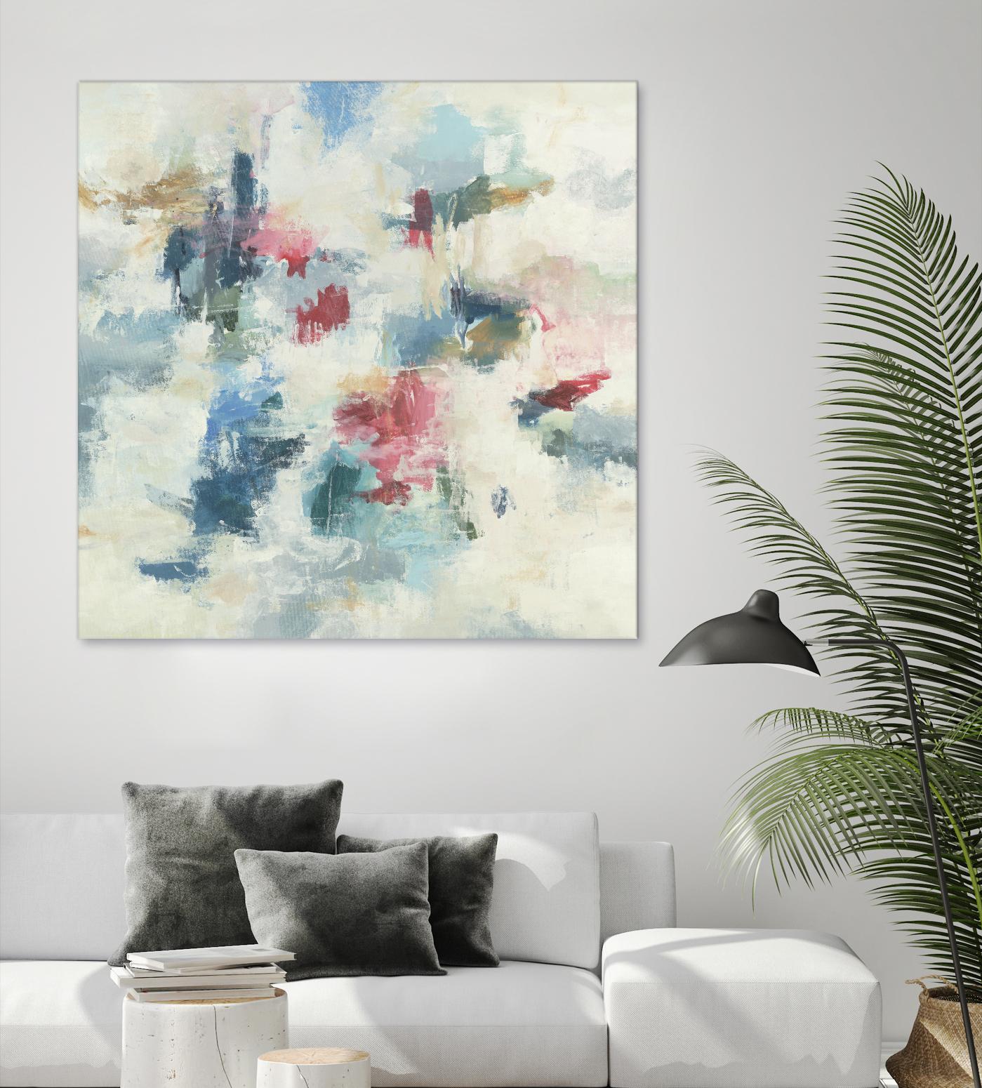 New Beginnings by Randy Hibberd on GIANT ART - blues abstract