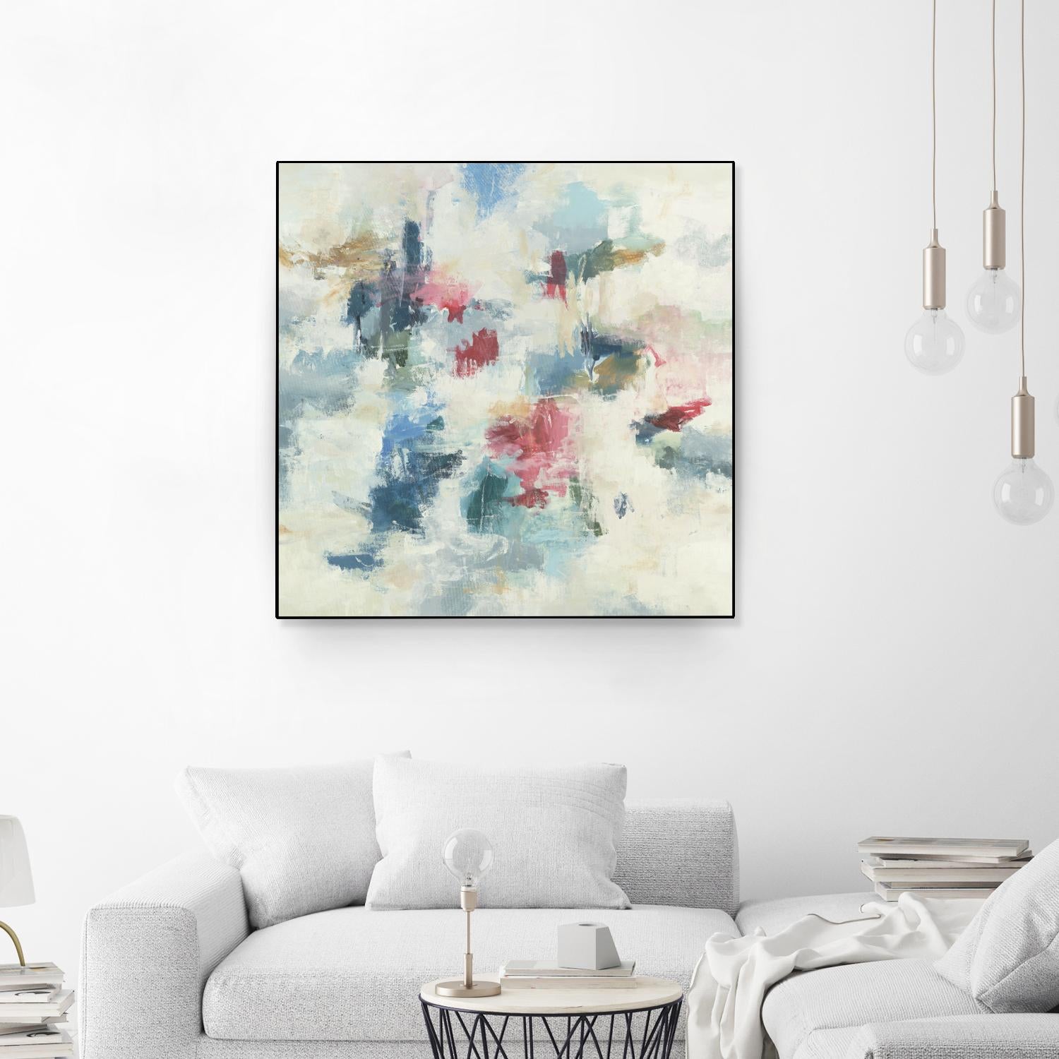 New Beginnings by Randy Hibberd on GIANT ART - blues abstract