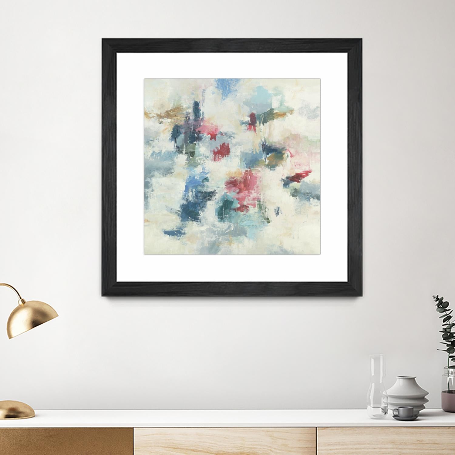 New Beginnings by Randy Hibberd on GIANT ART - blues abstract