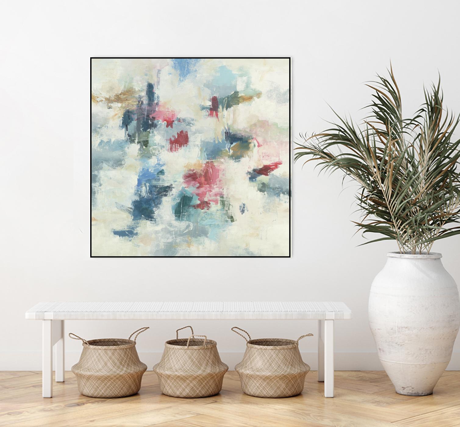 New Beginnings by Randy Hibberd on GIANT ART - blues abstract