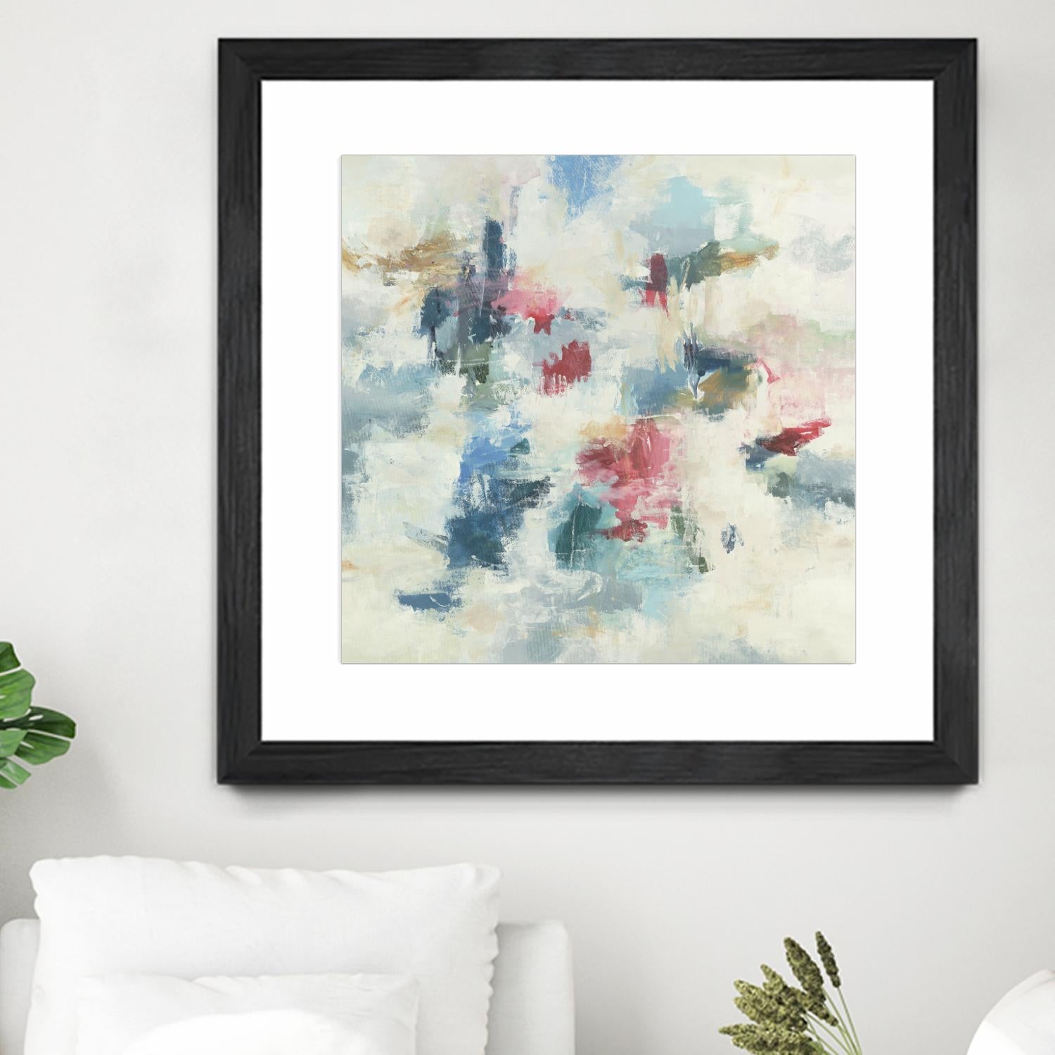 New Beginnings by Randy Hibberd on GIANT ART - blues abstract