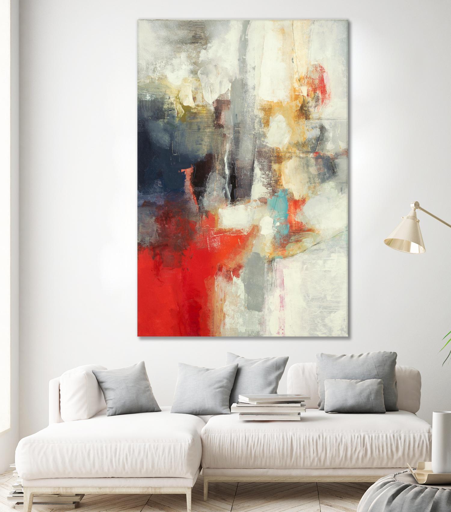 View Point by Randy Hibberd on GIANT ART - reds abstract red