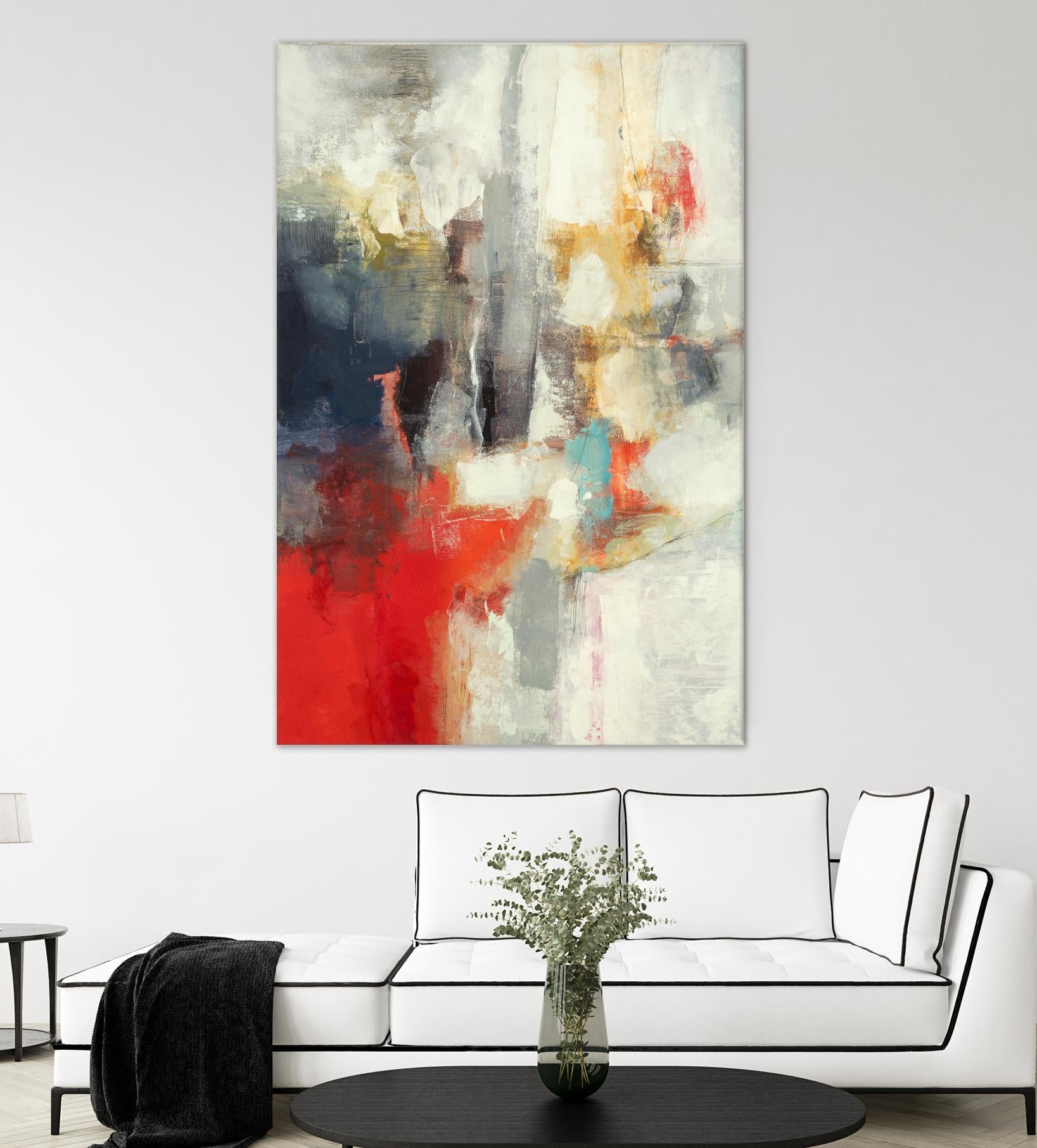 View Point by Randy Hibberd on GIANT ART - reds abstract red