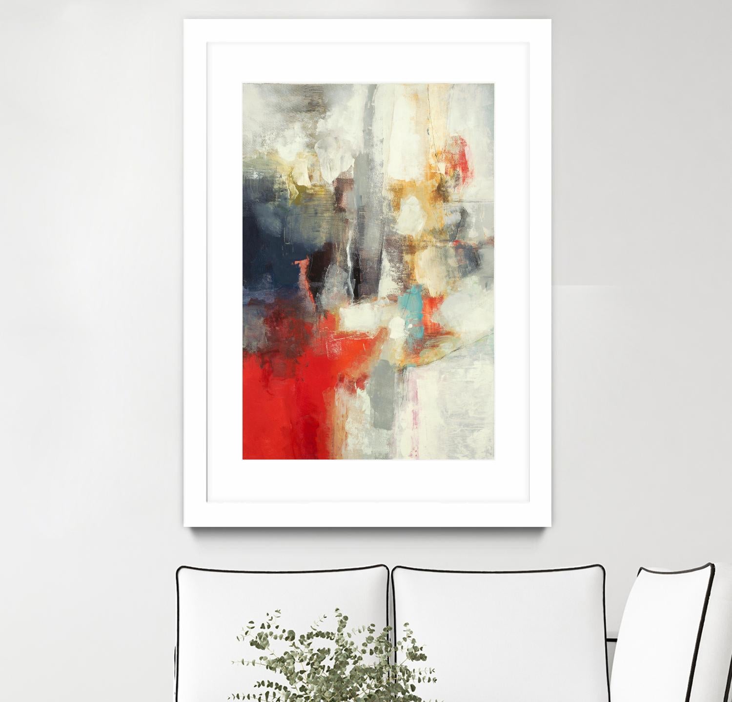 View Point by Randy Hibberd on GIANT ART - reds abstract red