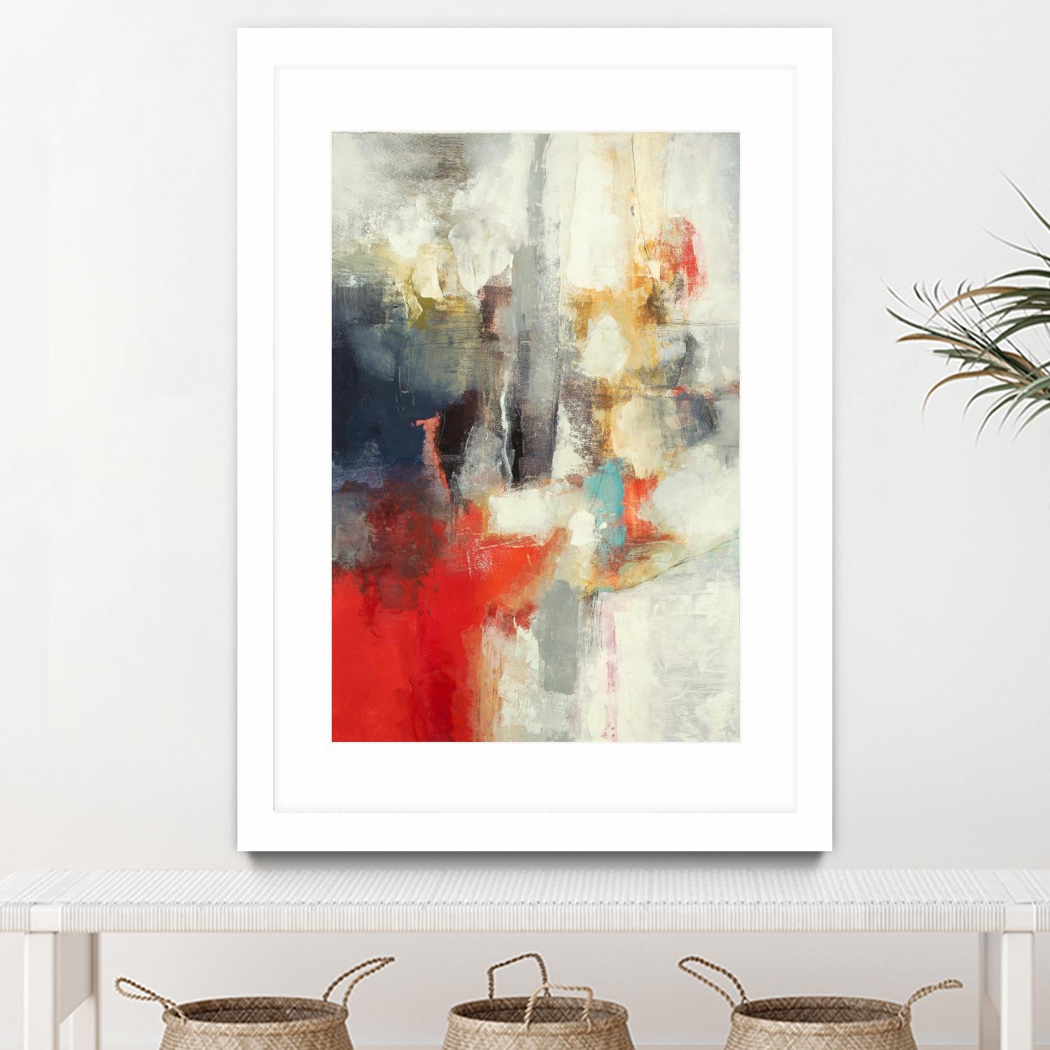 View Point by Randy Hibberd on GIANT ART - reds abstract red