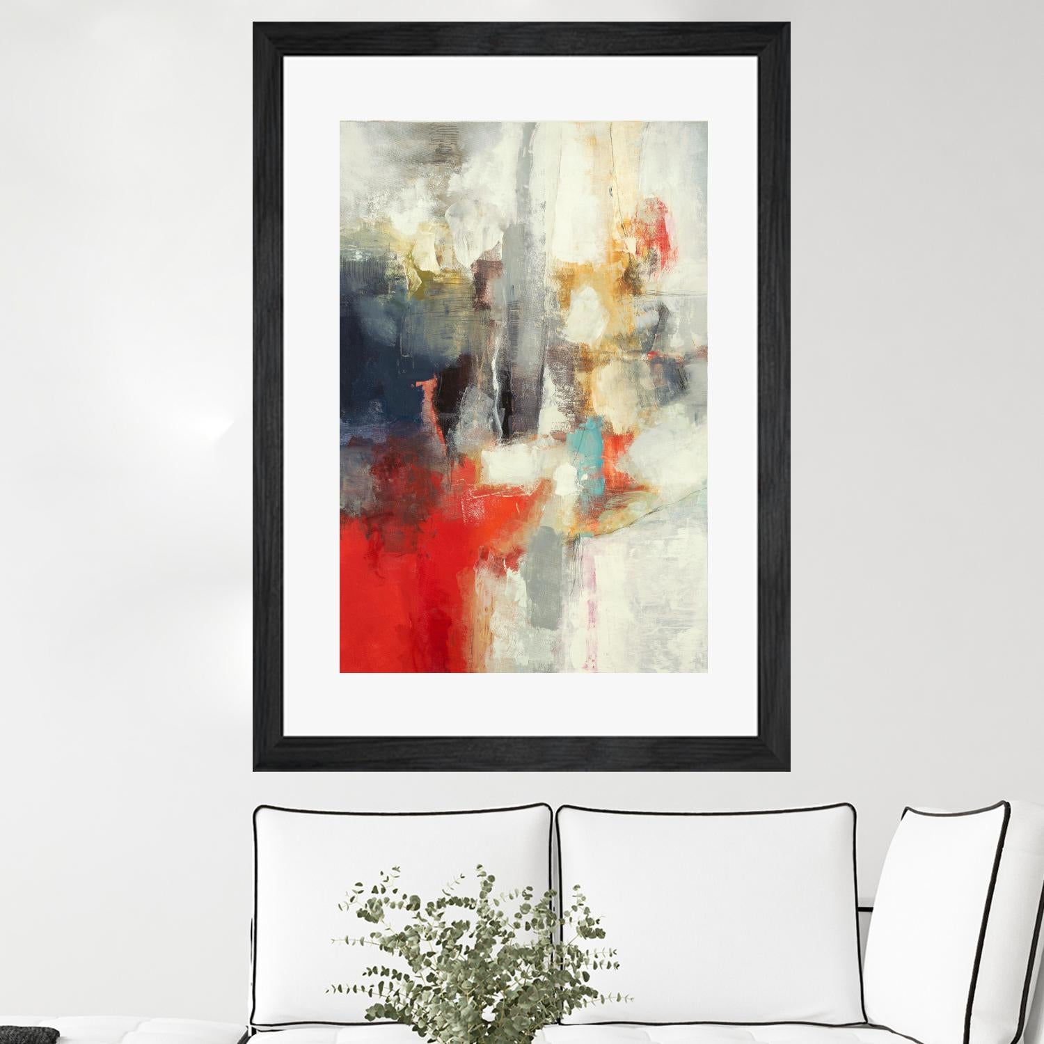 View Point by Randy Hibberd on GIANT ART - reds abstract red