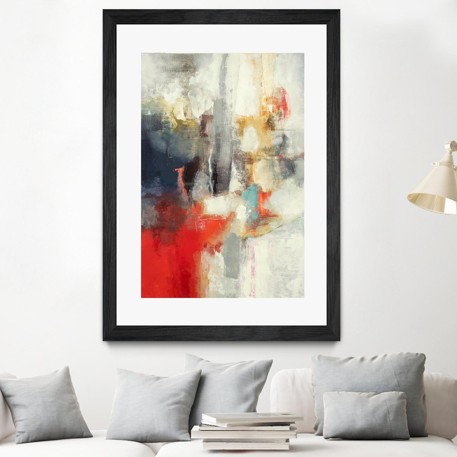 View Point by Randy Hibberd on GIANT ART - reds abstract red