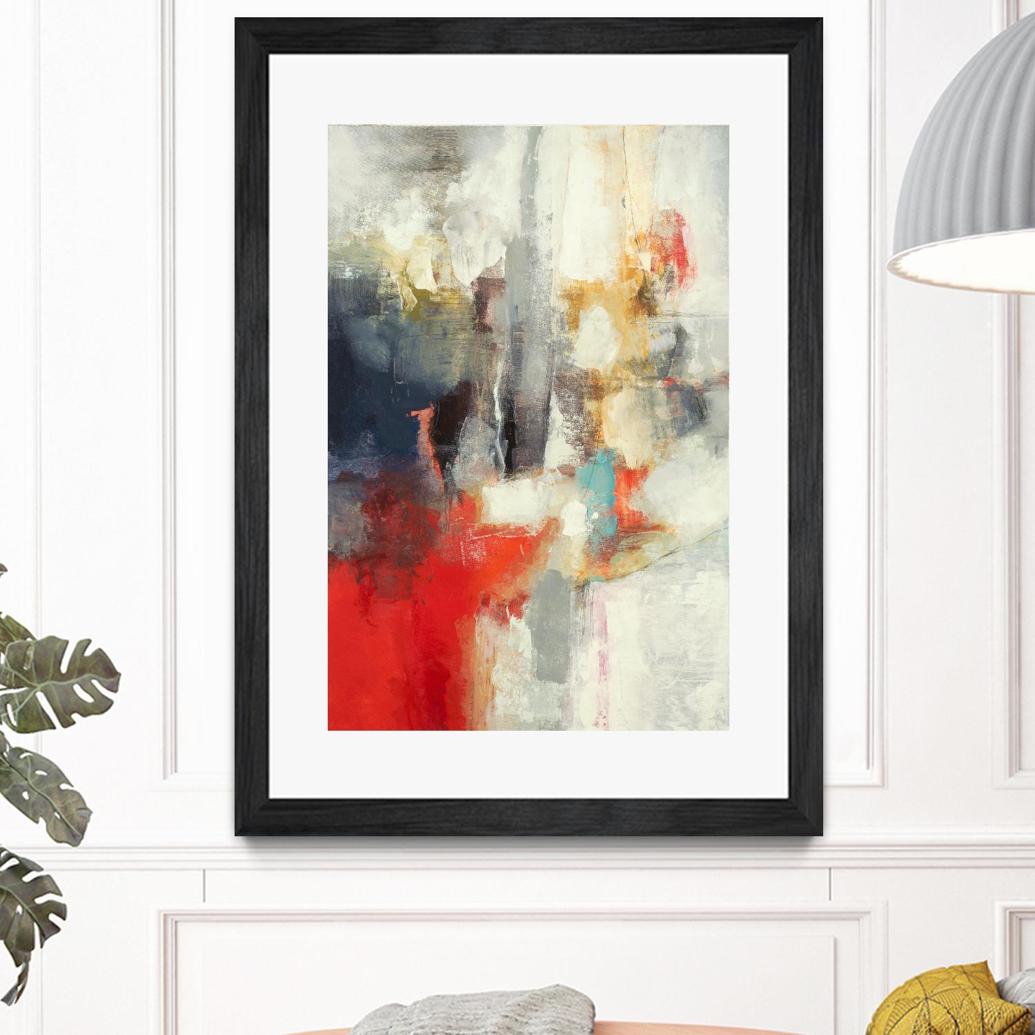 View Point by Randy Hibberd on GIANT ART - reds abstract red