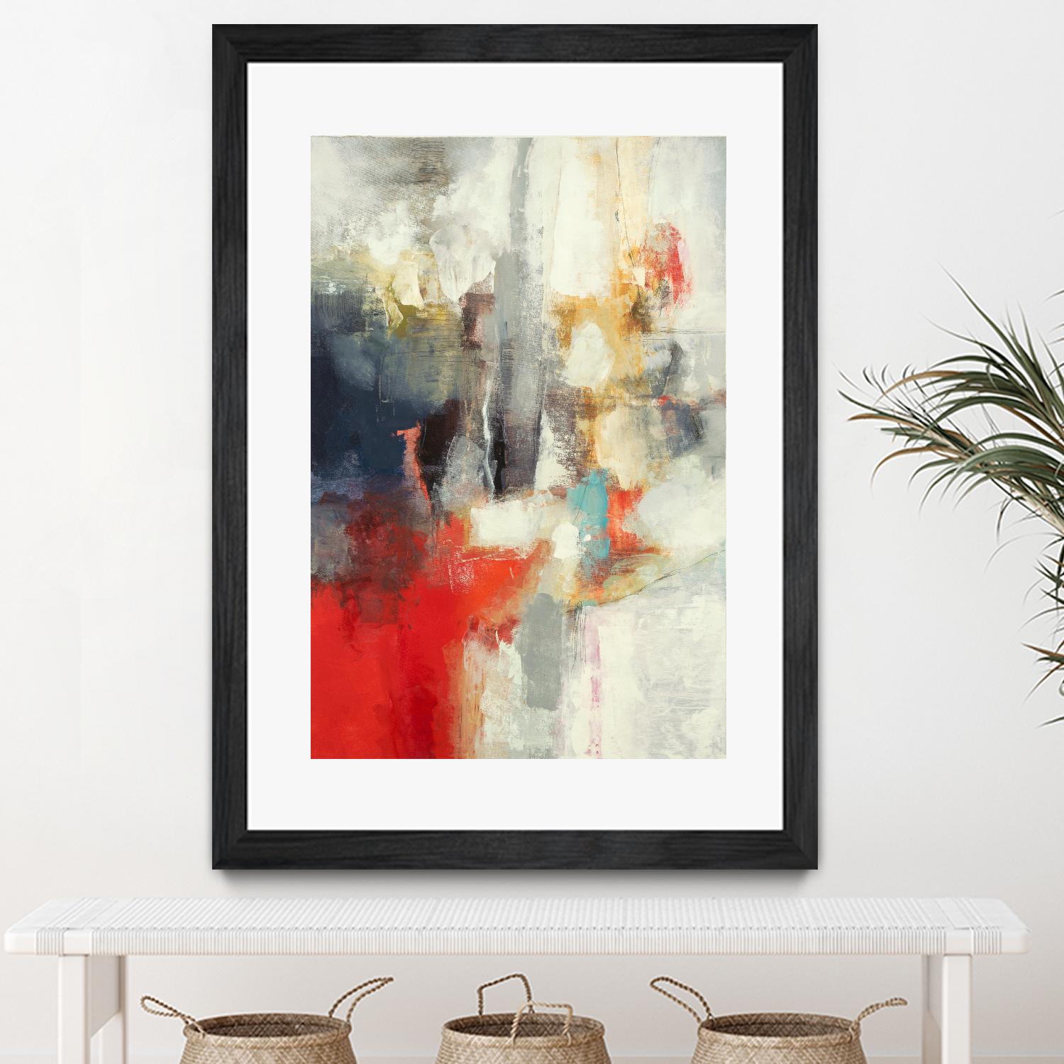 View Point by Randy Hibberd on GIANT ART - reds abstract red