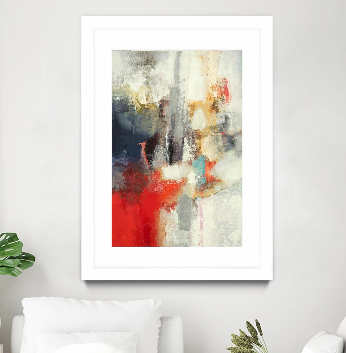 View Point by Randy Hibberd on GIANT ART - reds abstract red