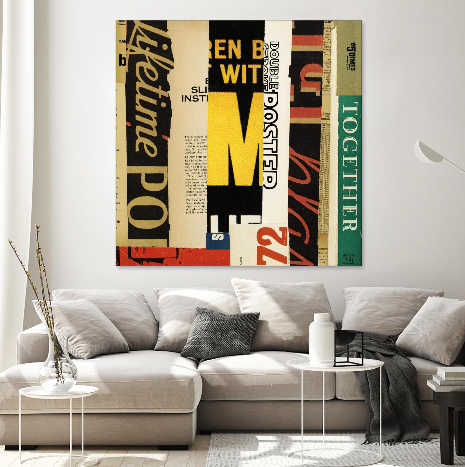 Emerge III by Kelsey Hochstatter on GIANT ART - yellow contemporary