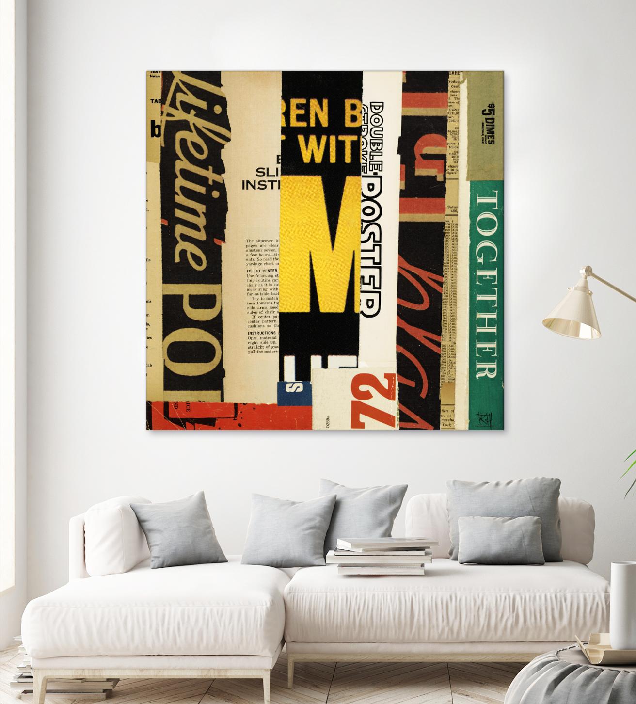 Emerge III by Kelsey Hochstatter on GIANT ART - yellow contemporary