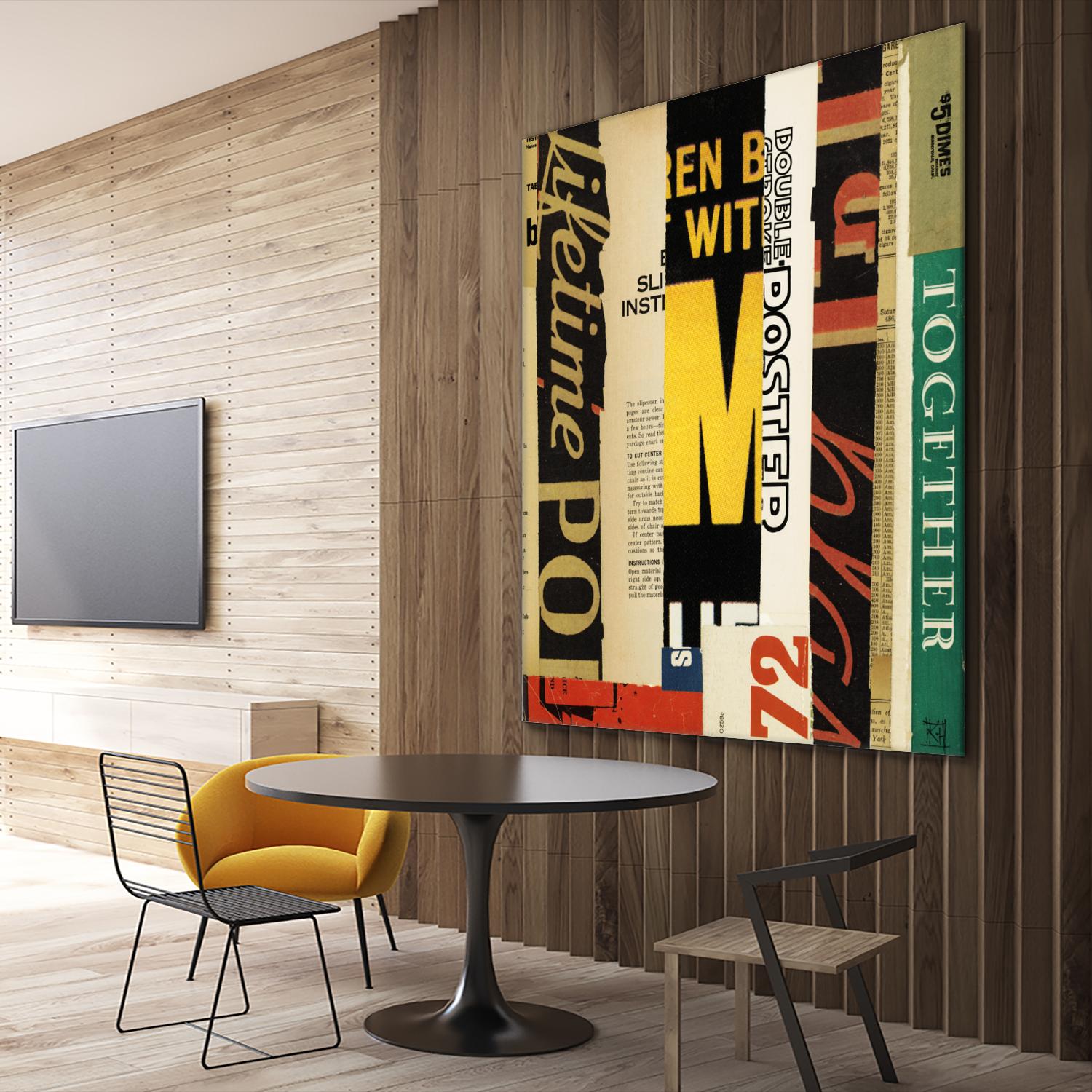 Emerge III by Kelsey Hochstatter on GIANT ART - yellow contemporary