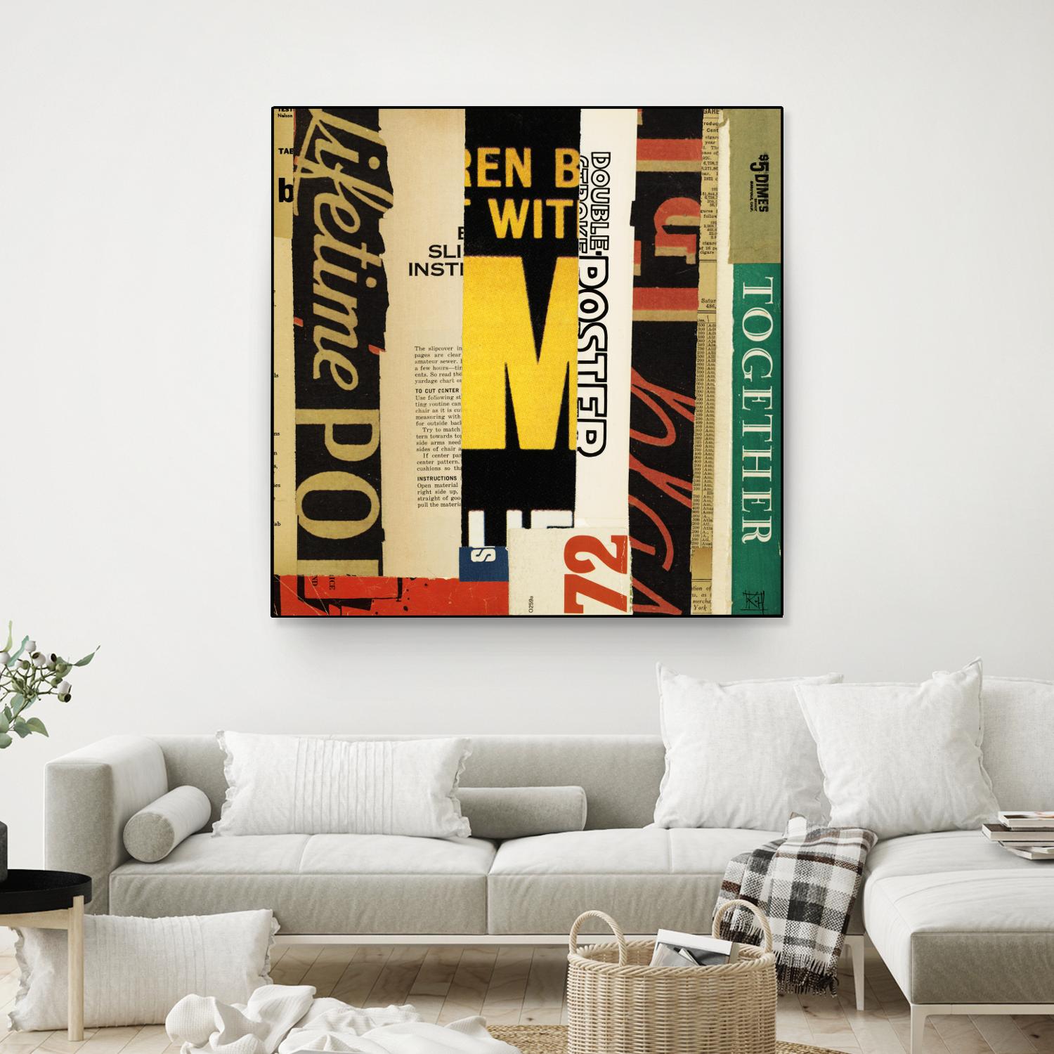 Emerge III by Kelsey Hochstatter on GIANT ART - yellow contemporary